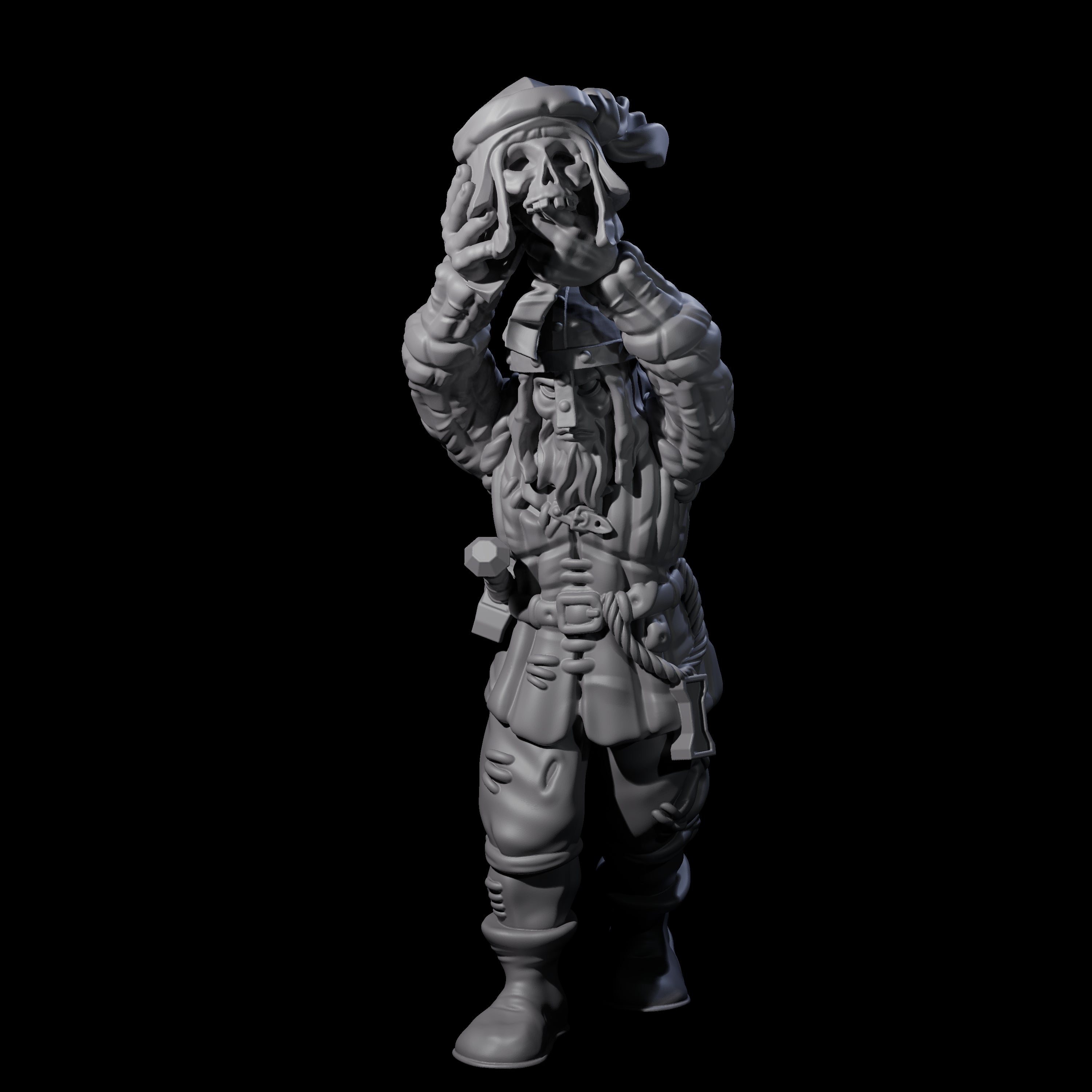 Fevered Zealot D Miniature for Dungeons and Dragons, Pathfinder or other TTRPGs