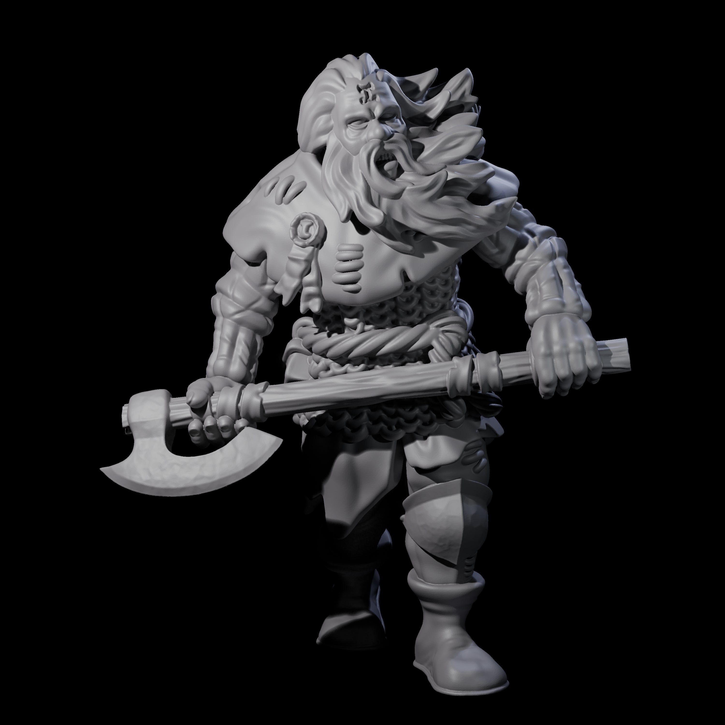 Fevered Zealot E Miniature for Dungeons and Dragons, Pathfinder or other TTRPGs