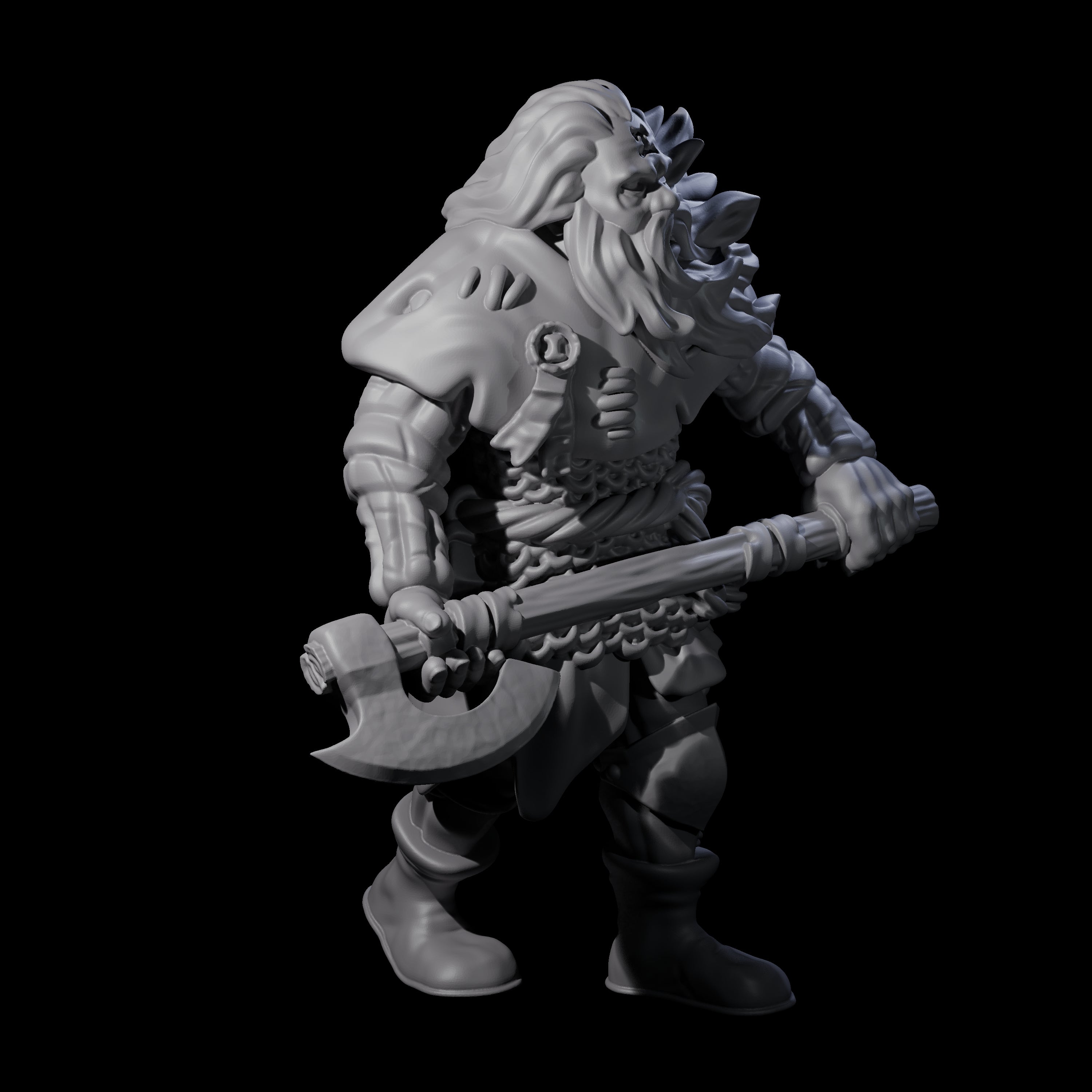Fevered Zealot E Miniature for Dungeons and Dragons, Pathfinder or other TTRPGs