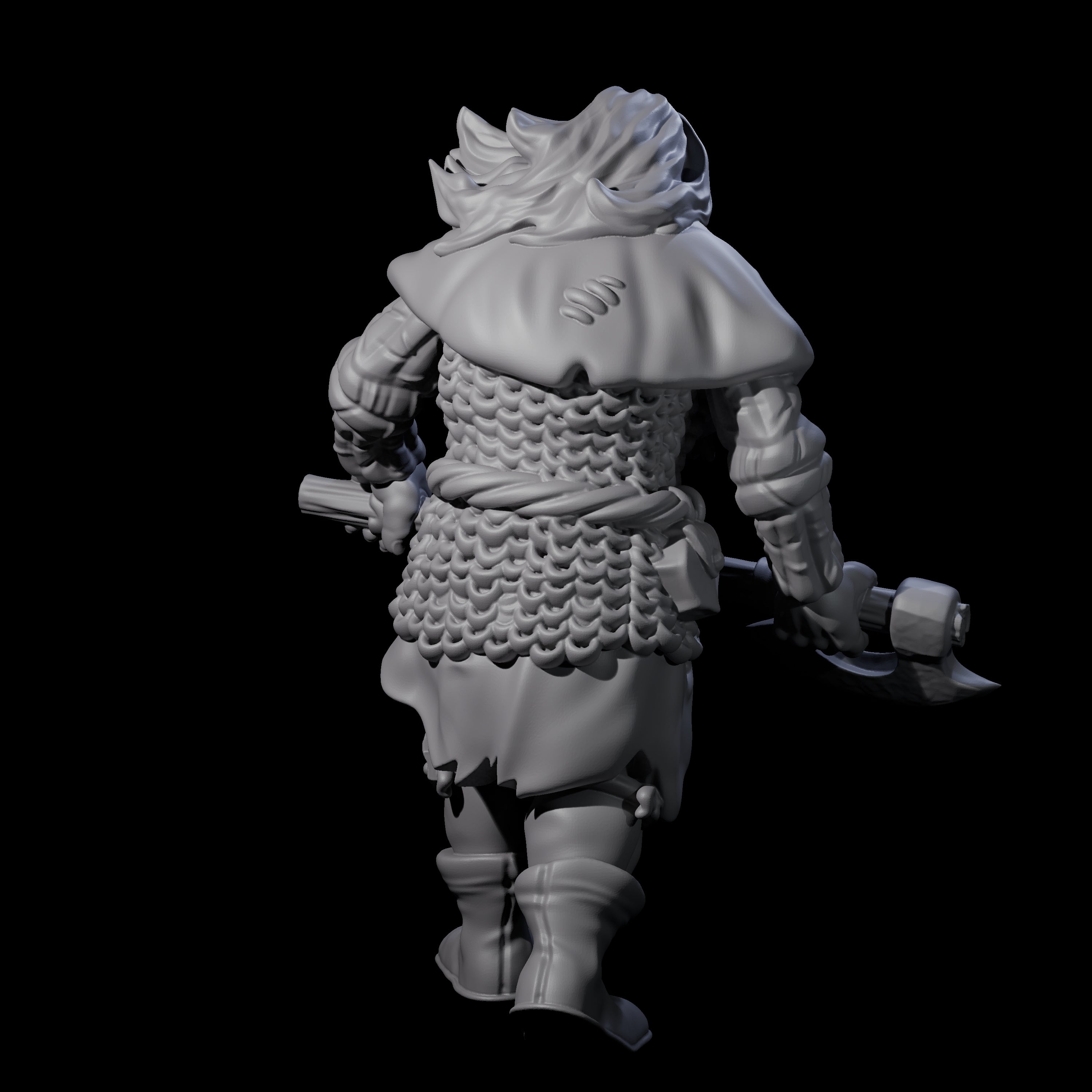 Fevered Zealot E Miniature for Dungeons and Dragons, Pathfinder or other TTRPGs