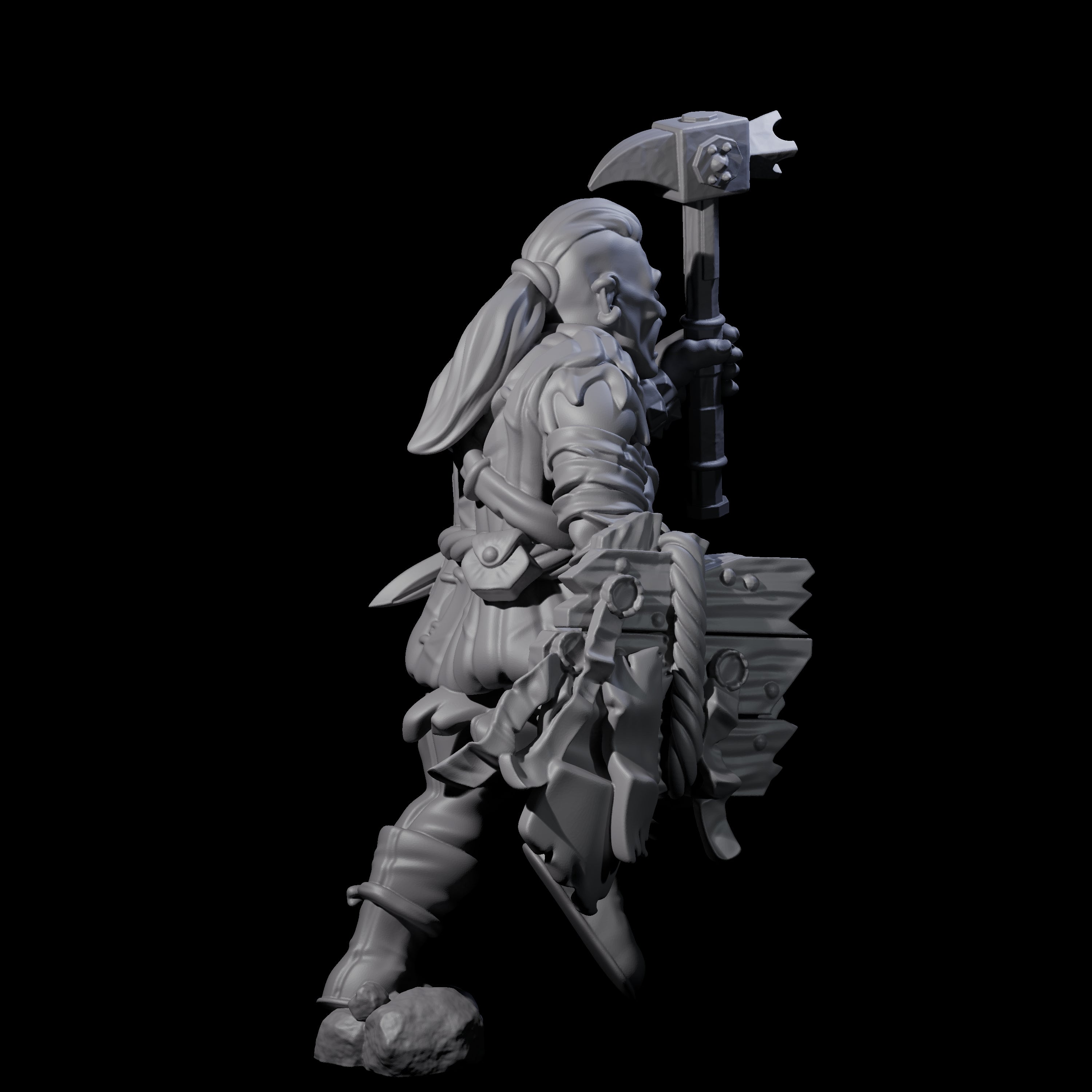 Fevered Zealot H Miniature for Dungeons and Dragons, Pathfinder or other TTRPGs