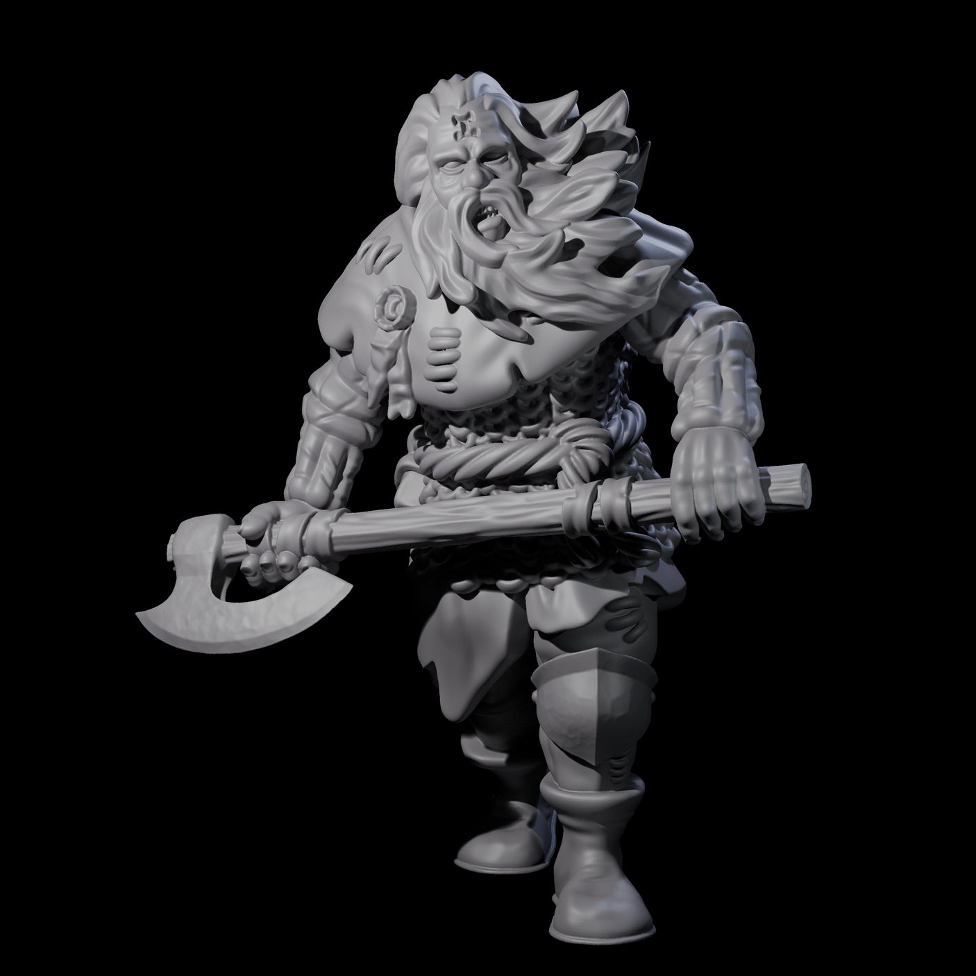 Fevered Zealots Miniature for Dungeons and Dragons, Pathfinder or other TTRPGs