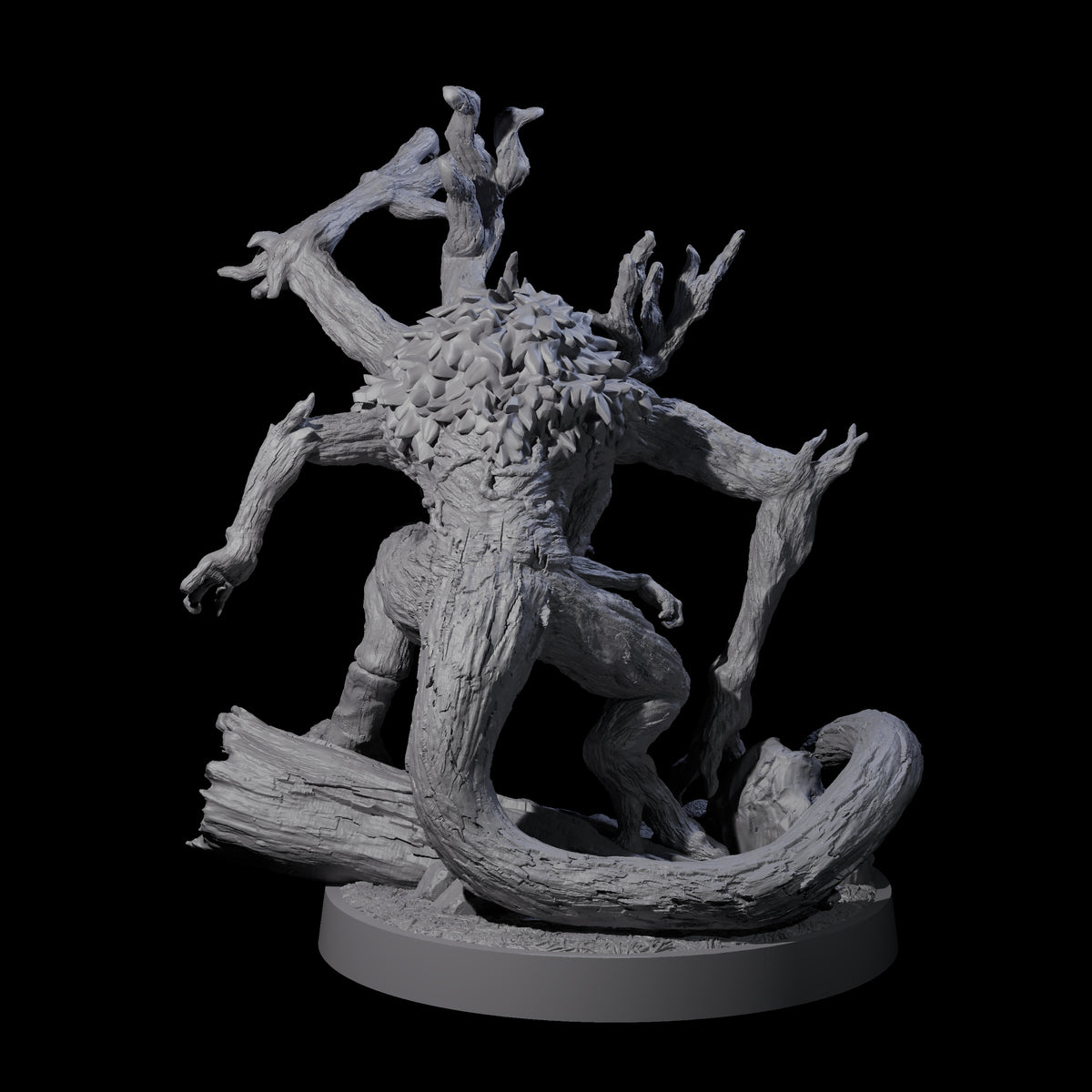 Fey-Twisted Treant Miniature for Dungeons and Dragons, Pathfinder or other TTRPGs