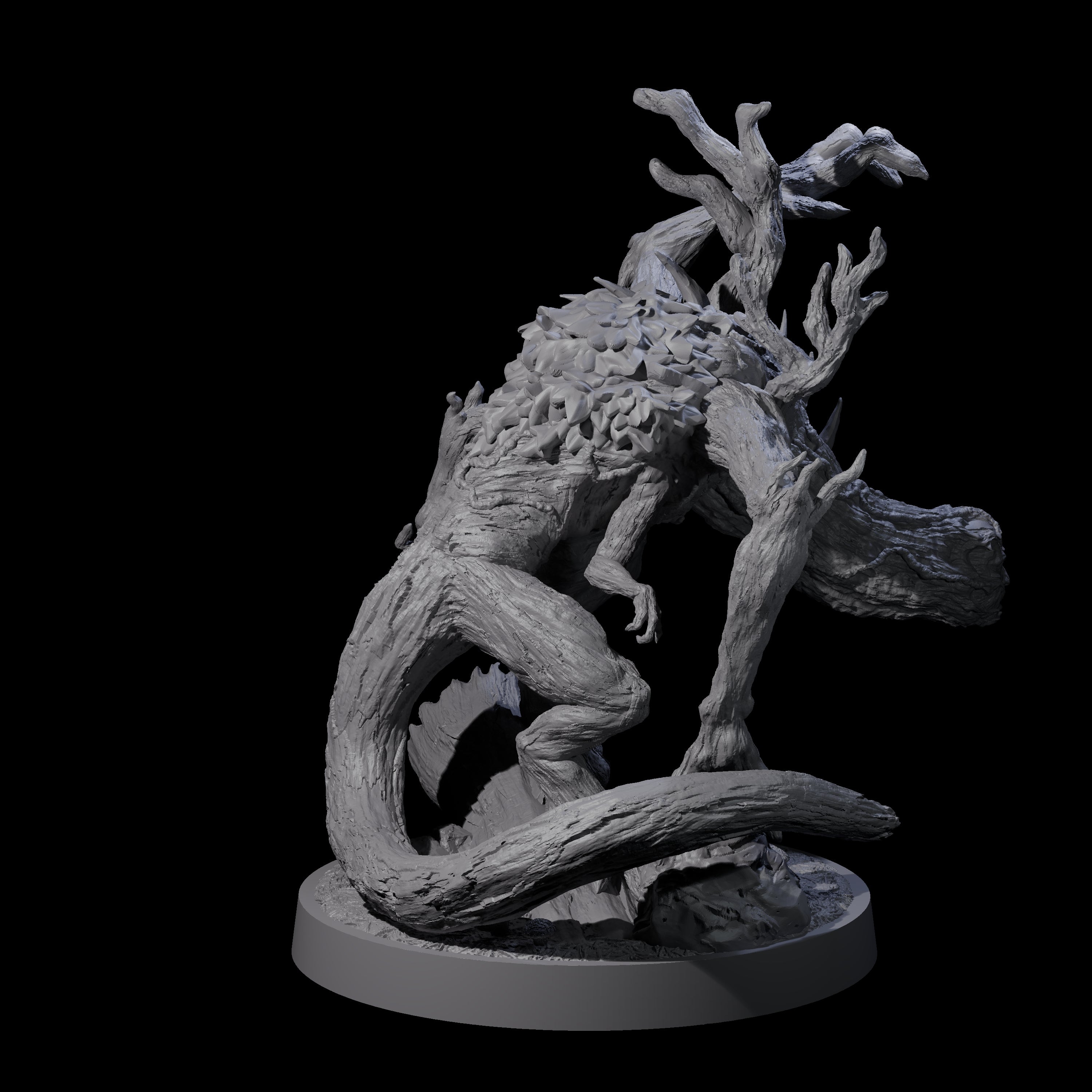 Fey-Twisted Treant Miniature for Dungeons and Dragons, Pathfinder or other TTRPGs