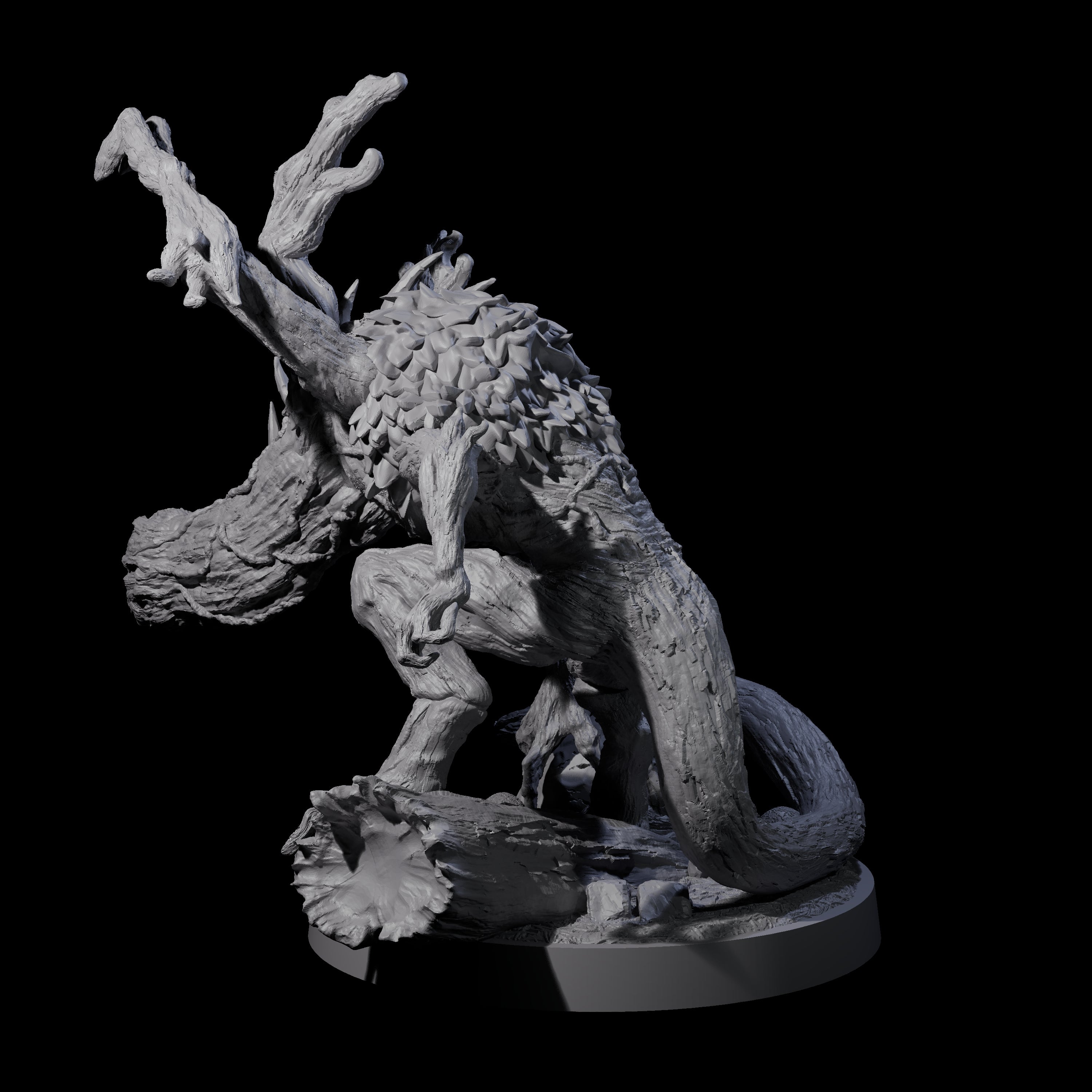 Fey-Twisted Treant Miniature for Dungeons and Dragons, Pathfinder or other TTRPGs