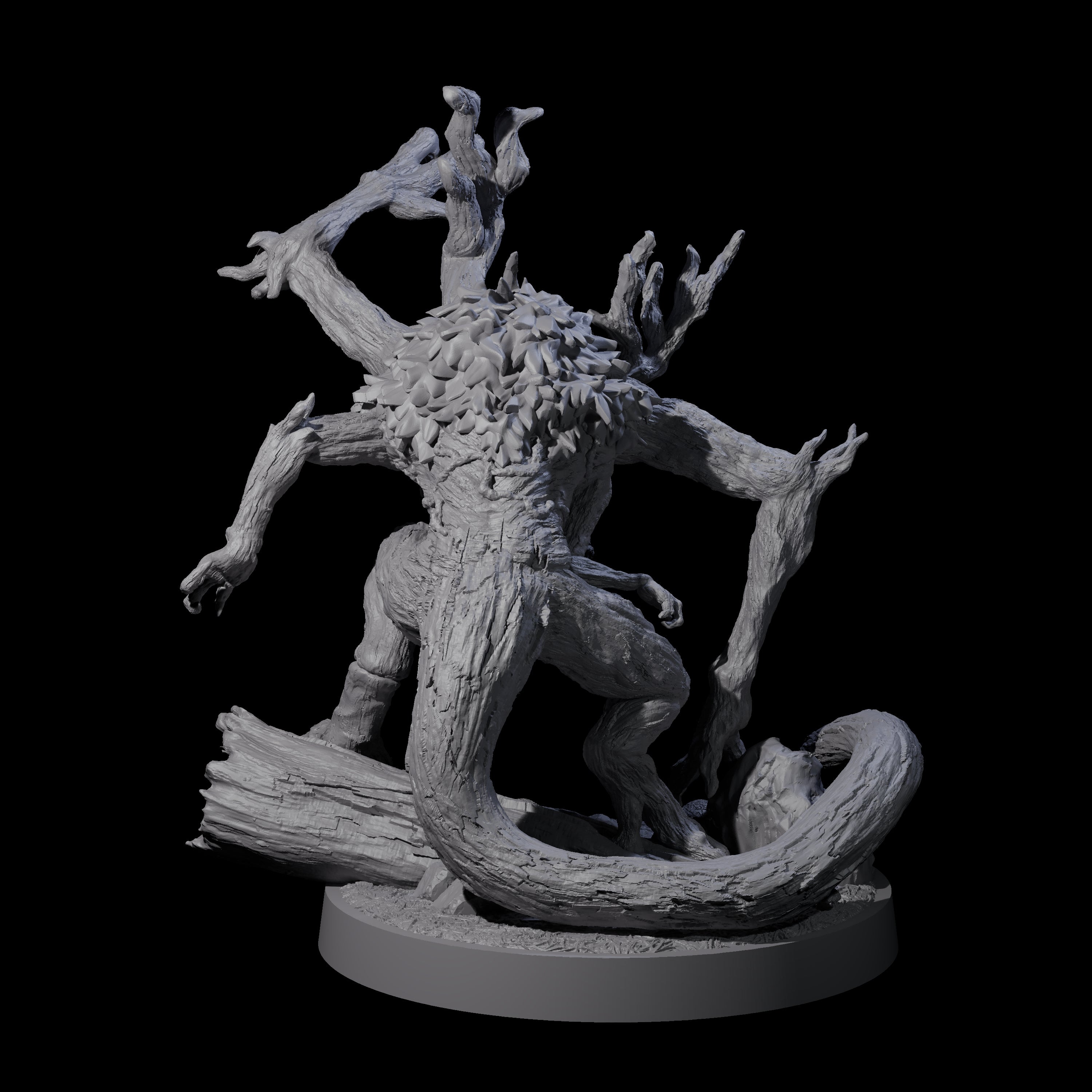 Fey-Twisted Treant Miniature for Dungeons and Dragons, Pathfinder or other TTRPGs
