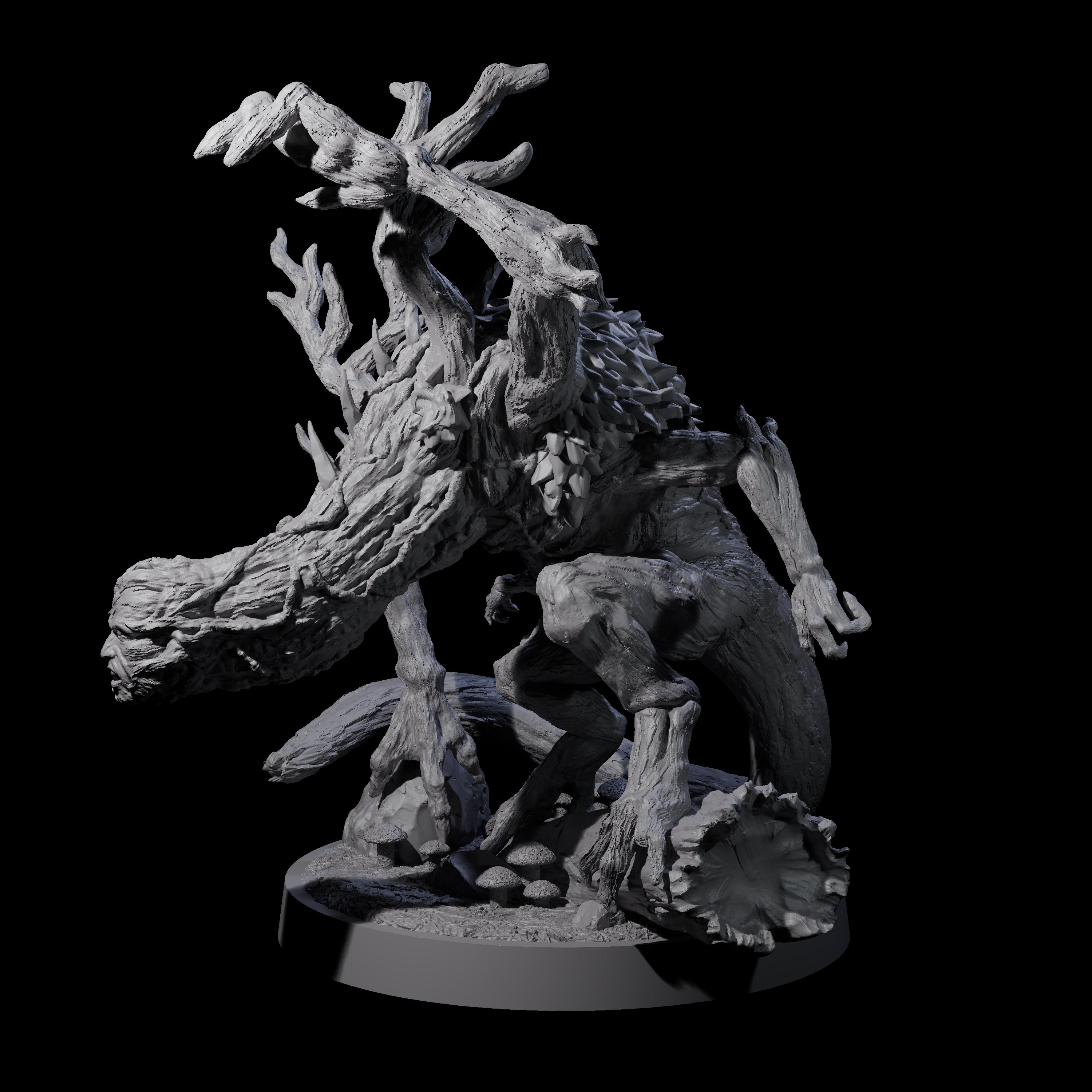 Fey-Twisted Treant Miniature for Dungeons and Dragons, Pathfinder or other TTRPGs