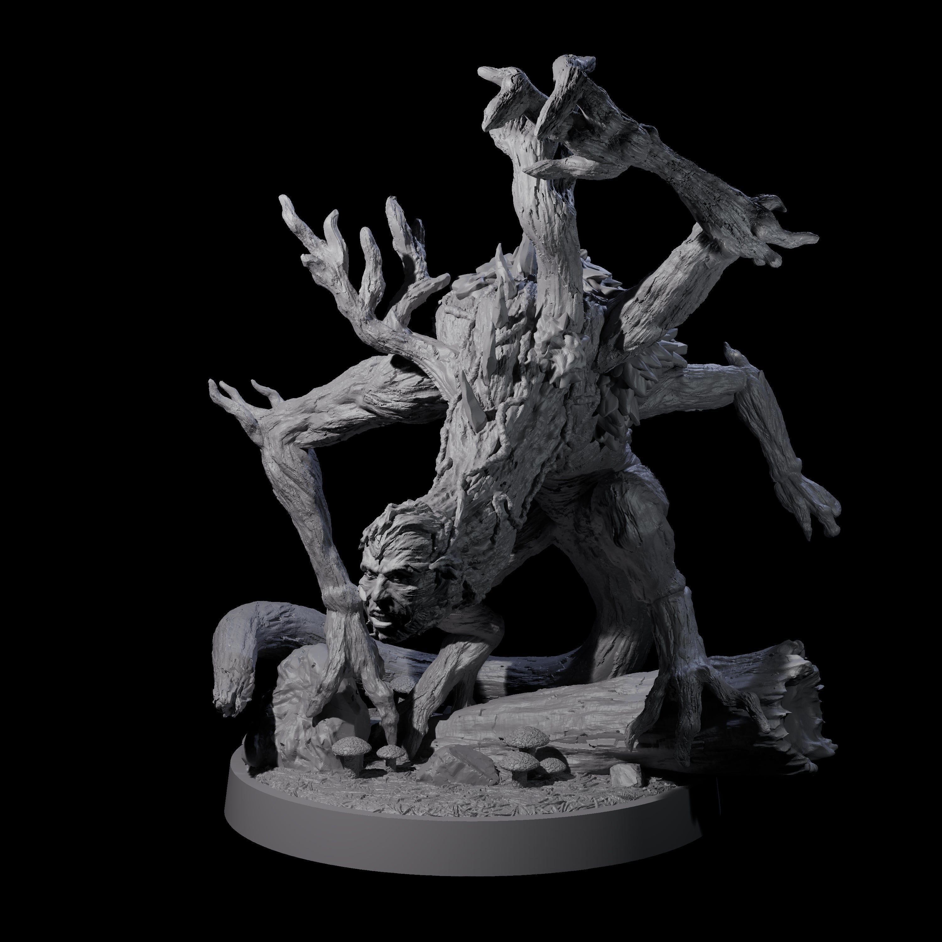 Fey-Twisted Treant Miniature for Dungeons and Dragons, Pathfinder or other TTRPGs