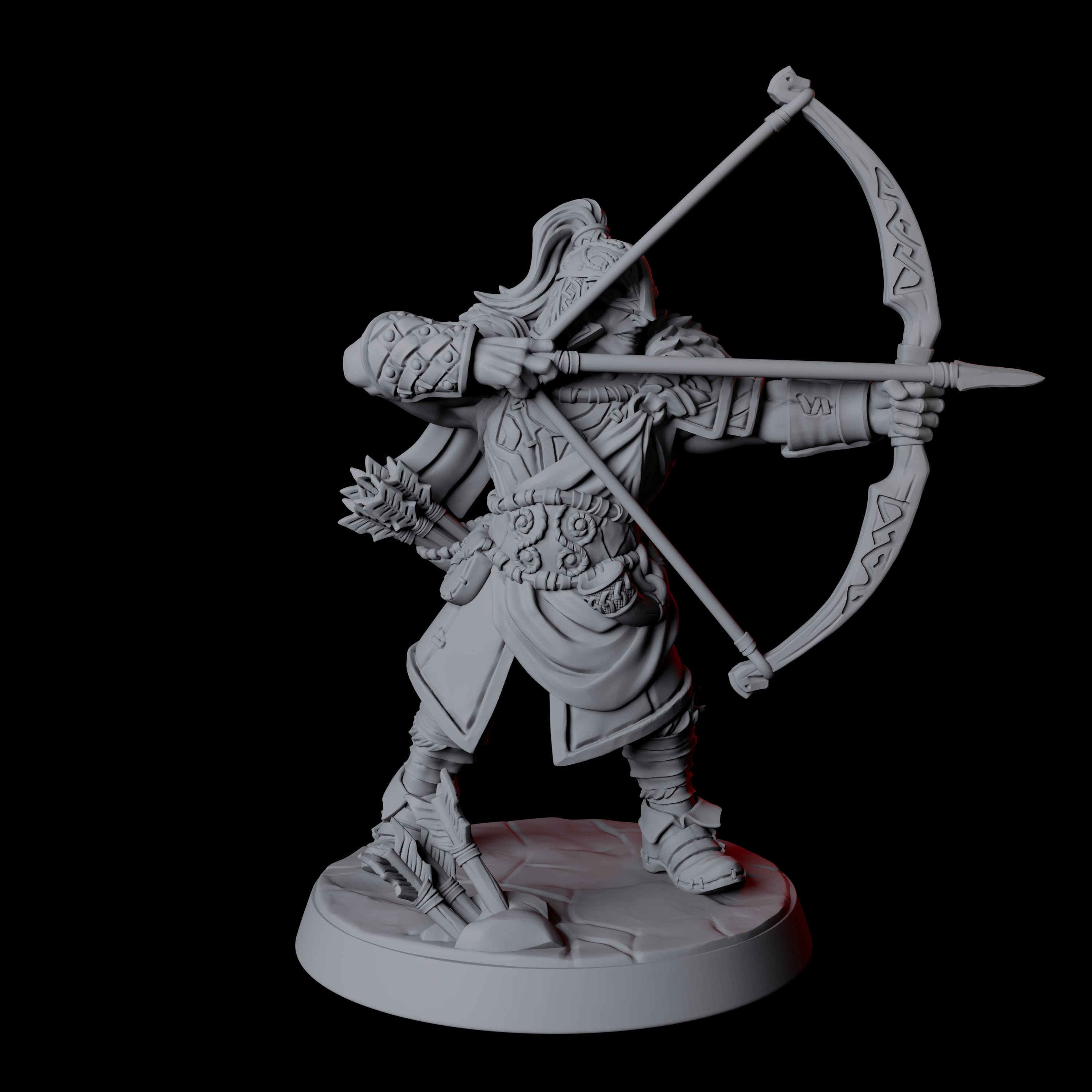 Fierce Northman Berserker C Miniature for Dungeons and Dragons, Pathfinder or other TTRPGs