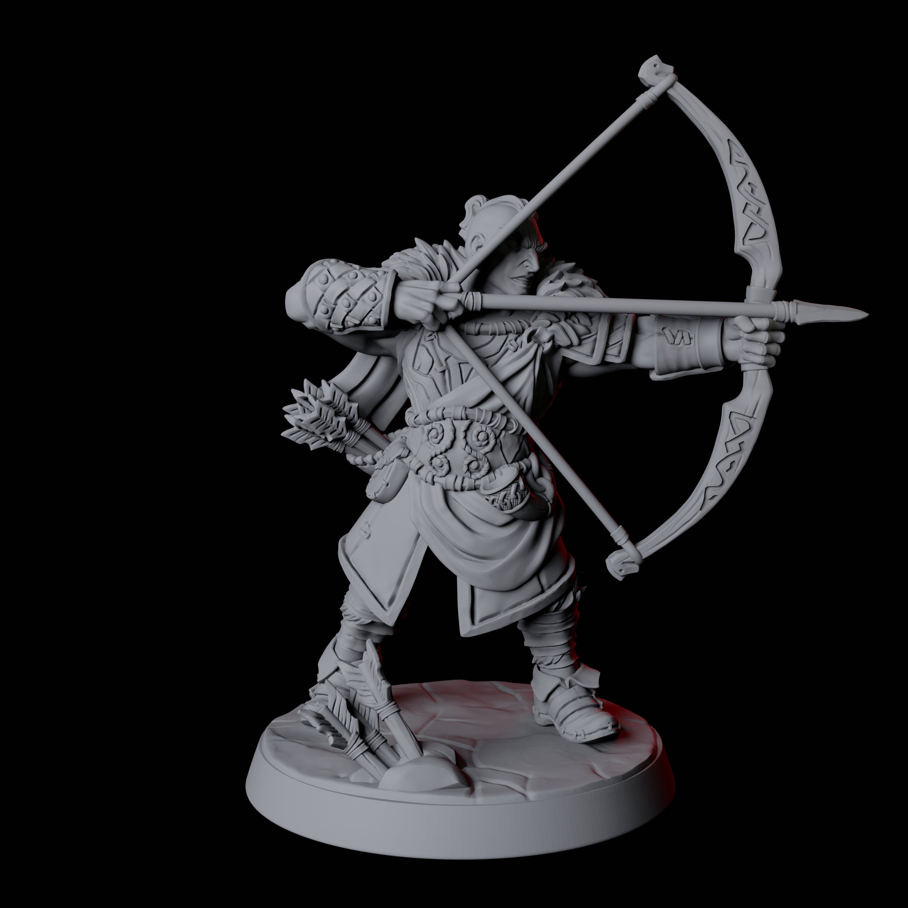 Fierce Northman Berserker C Miniature for Dungeons and Dragons, Pathfinder or other TTRPGs