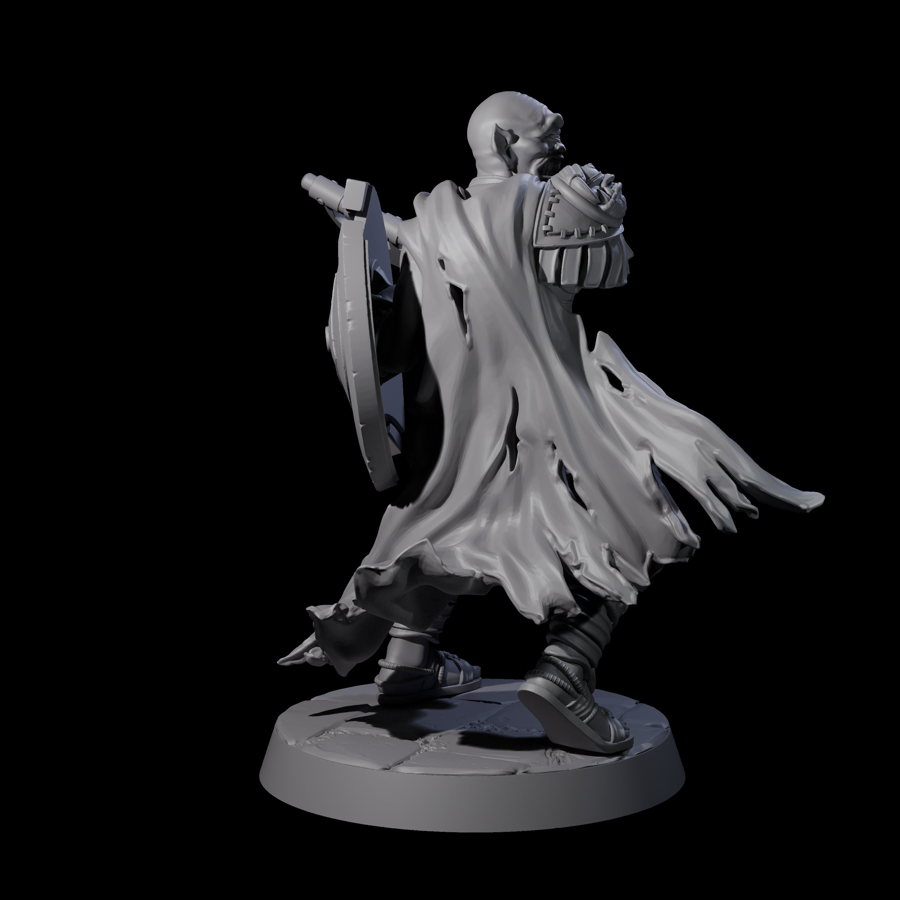 Filthy Cyclops Warrior B Miniature for Dungeons and Dragons, Pathfinder or other TTRPGs