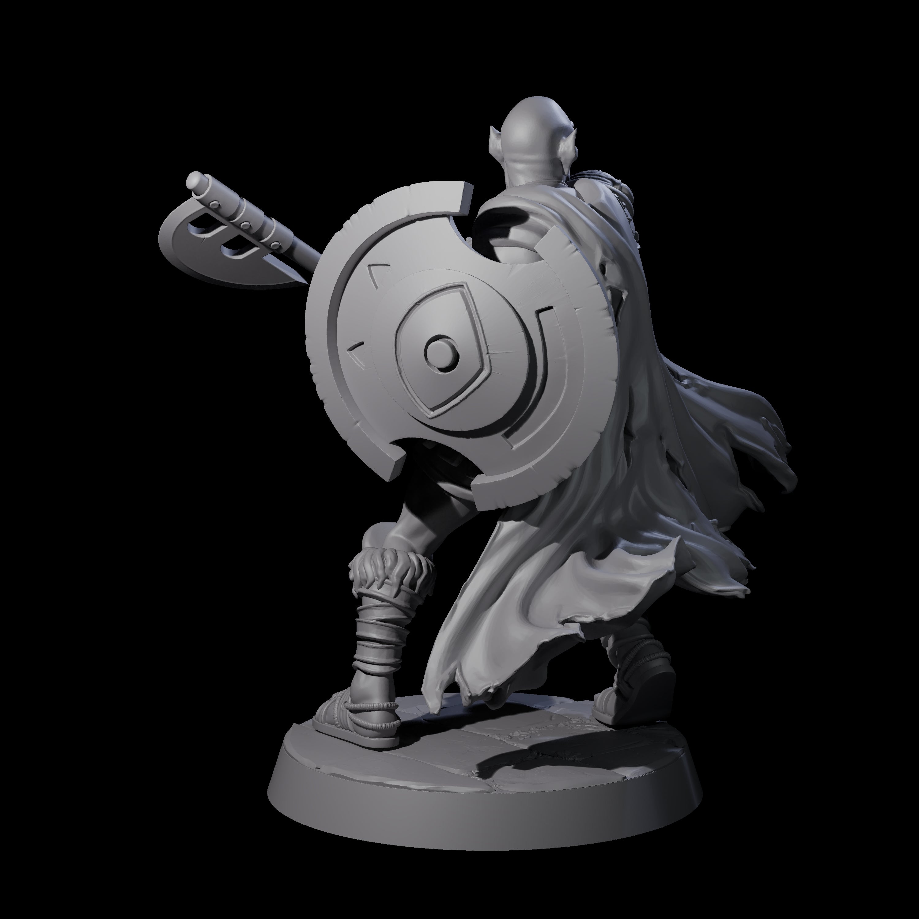 Filthy Cyclops Warrior B Miniature for Dungeons and Dragons, Pathfinder or other TTRPGs