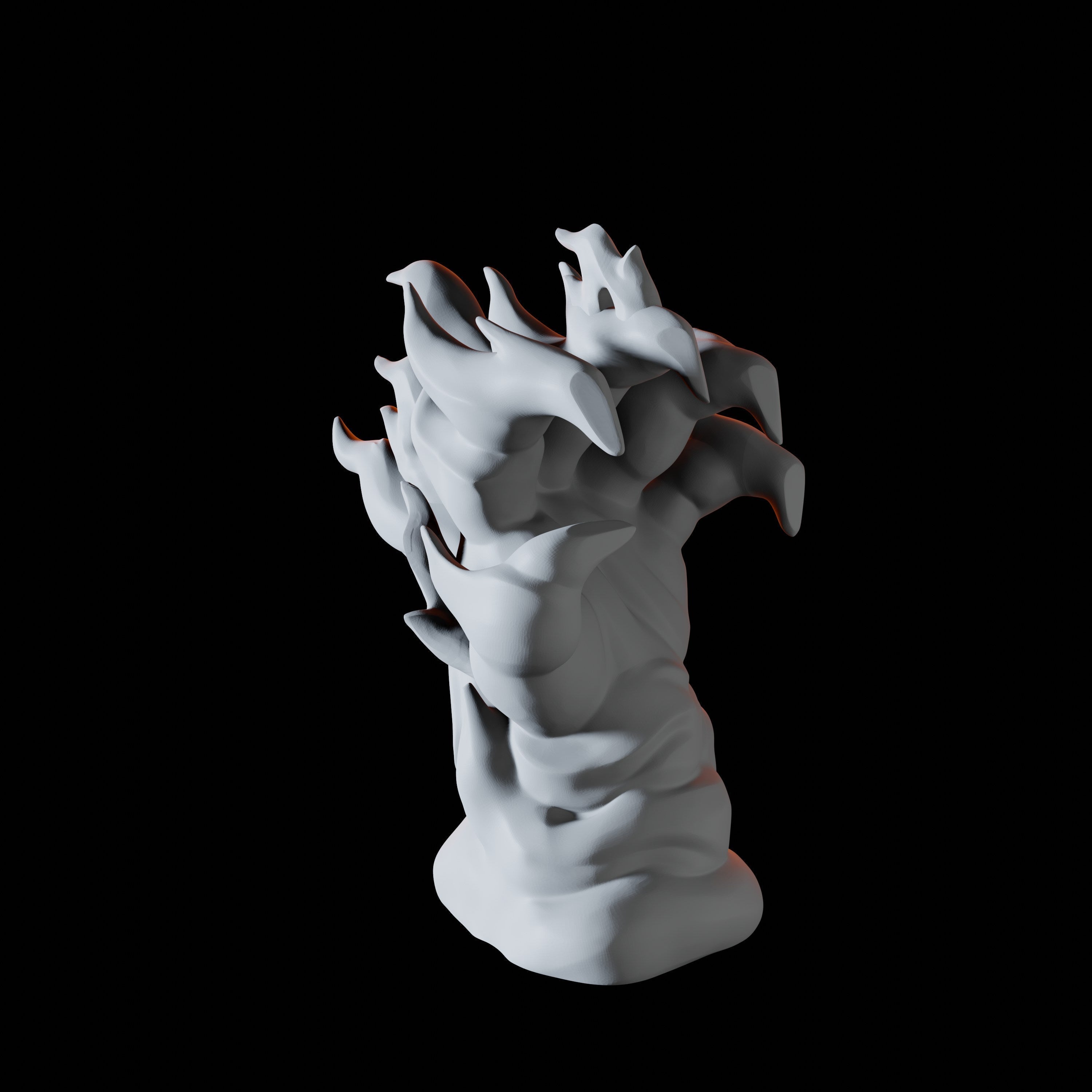 Fire Hand Miniature for Dungeons and Dragons, Pathfinder or other TTRPGs