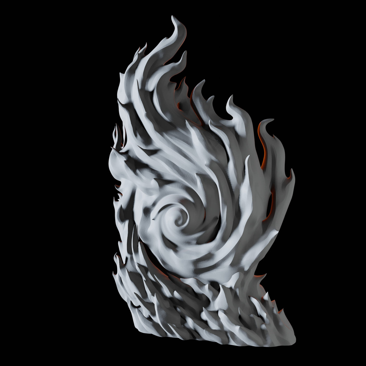 Fire Portal Miniature for Dungeons and Dragons, Pathfinder or other TTRPGs