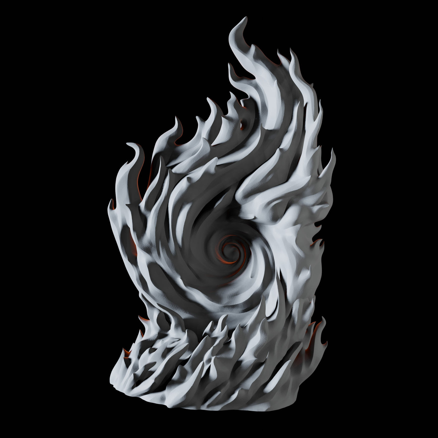 Fire Portal Miniature for Dungeons and Dragons, Pathfinder or other TTRPGs