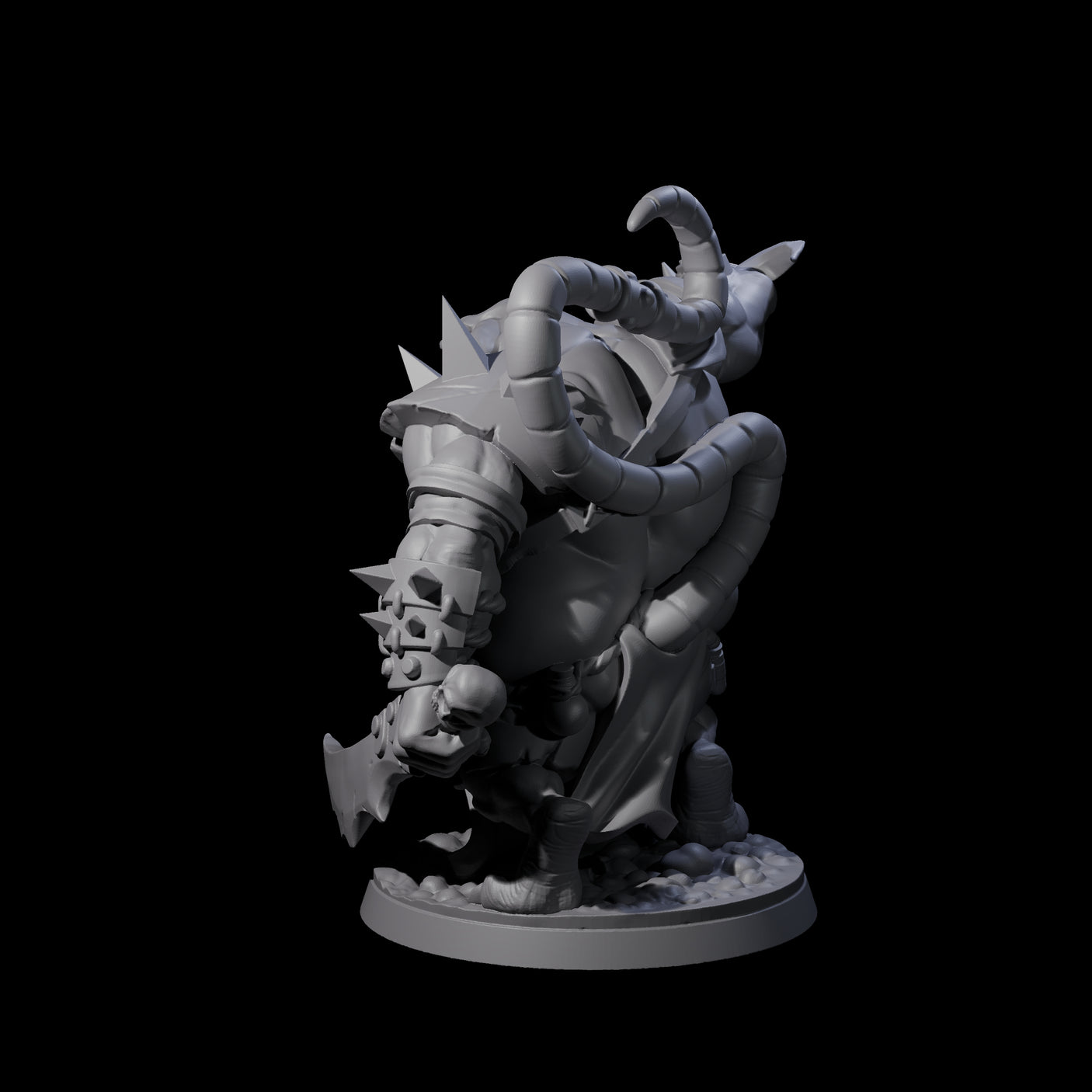 First Mate Ratfolk Pirate Miniature for Dungeons and Dragons, Pathfinder or other TTRPGs