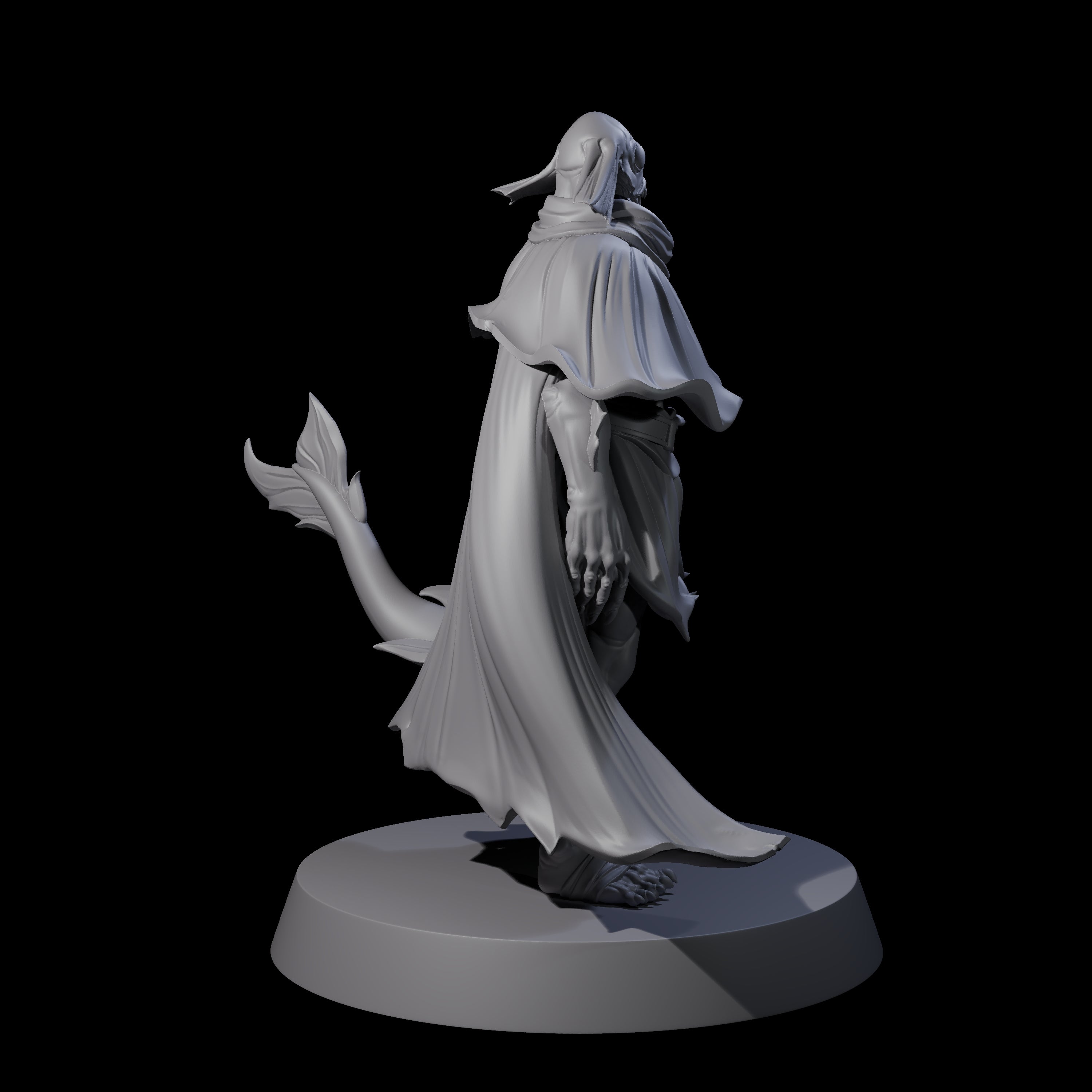 Fishy Deep One D Miniature for Dungeons and Dragons, Pathfinder or other TTRPGs