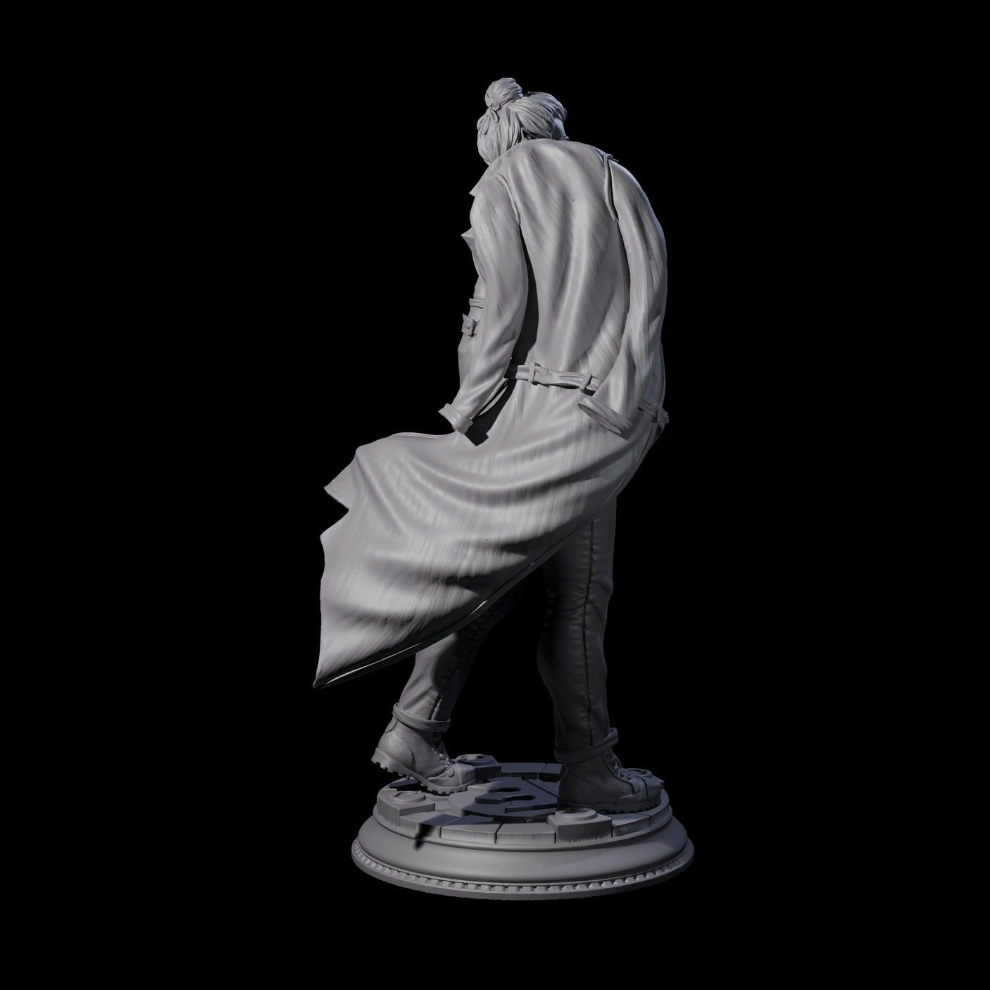 Fist Fighter Miniature for Dungeons and Dragons, Pathfinder or other TTRPGs