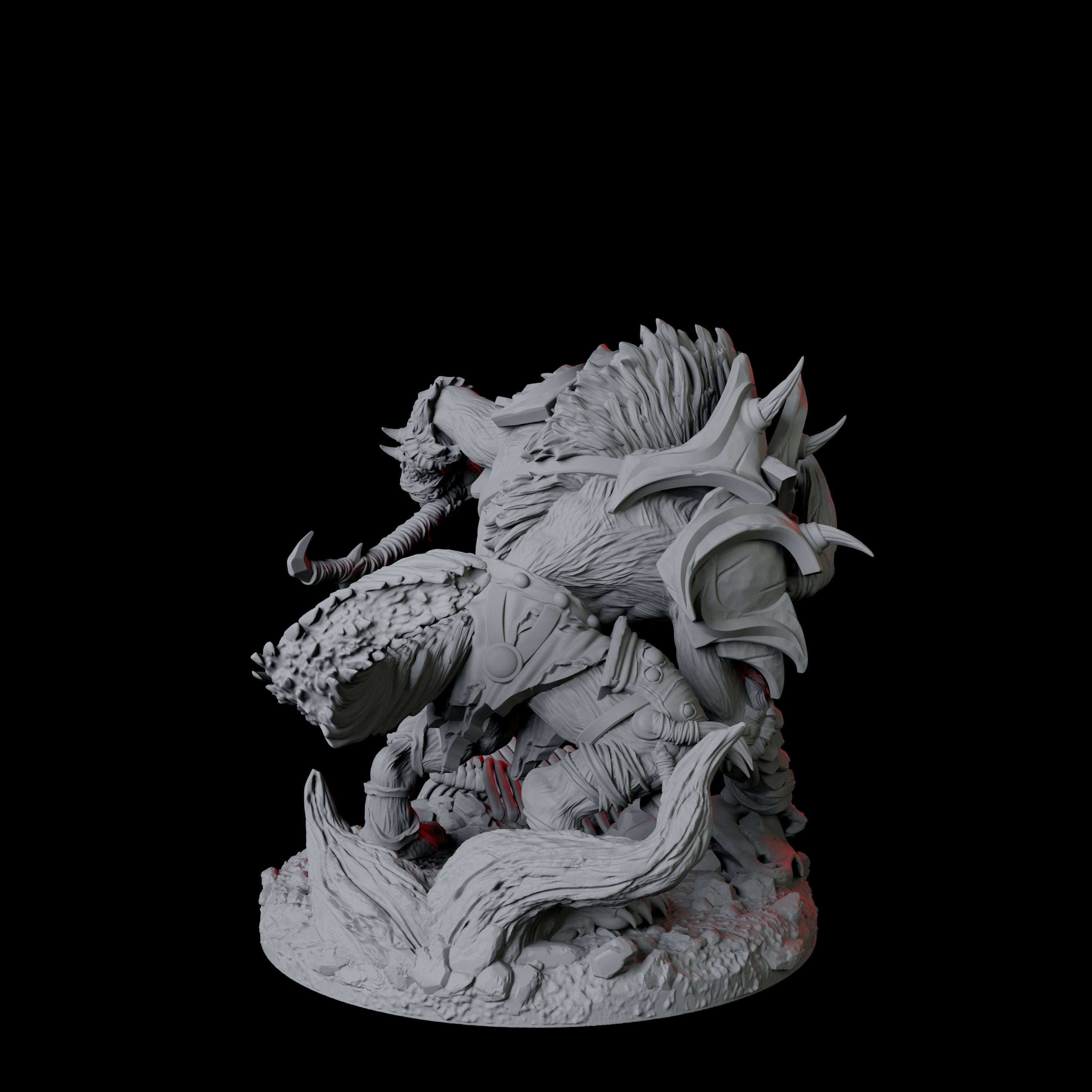 Five Bruising Gnoll Brutes Miniature for Dungeons and Dragons, Pathfinder or other TTRPGs