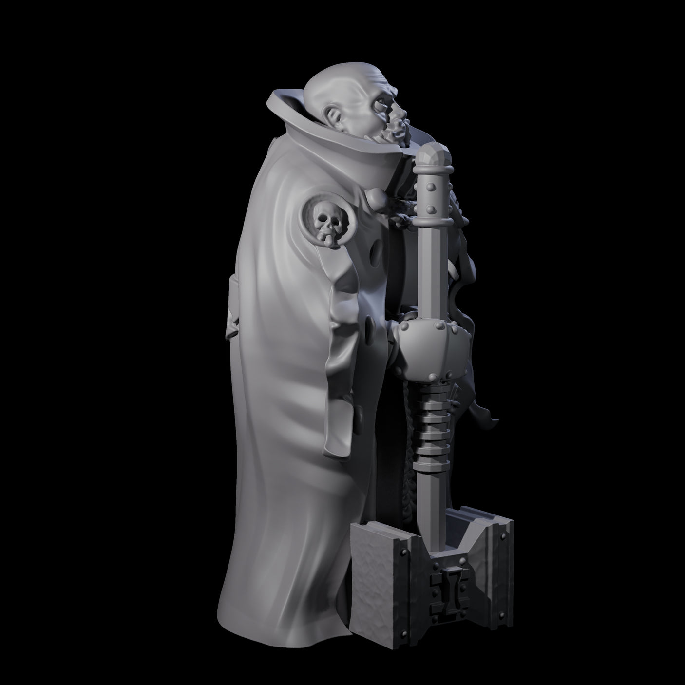 Five Pious Battle Priests Miniature for Dungeons and Dragons, Pathfinder or other TTRPGs