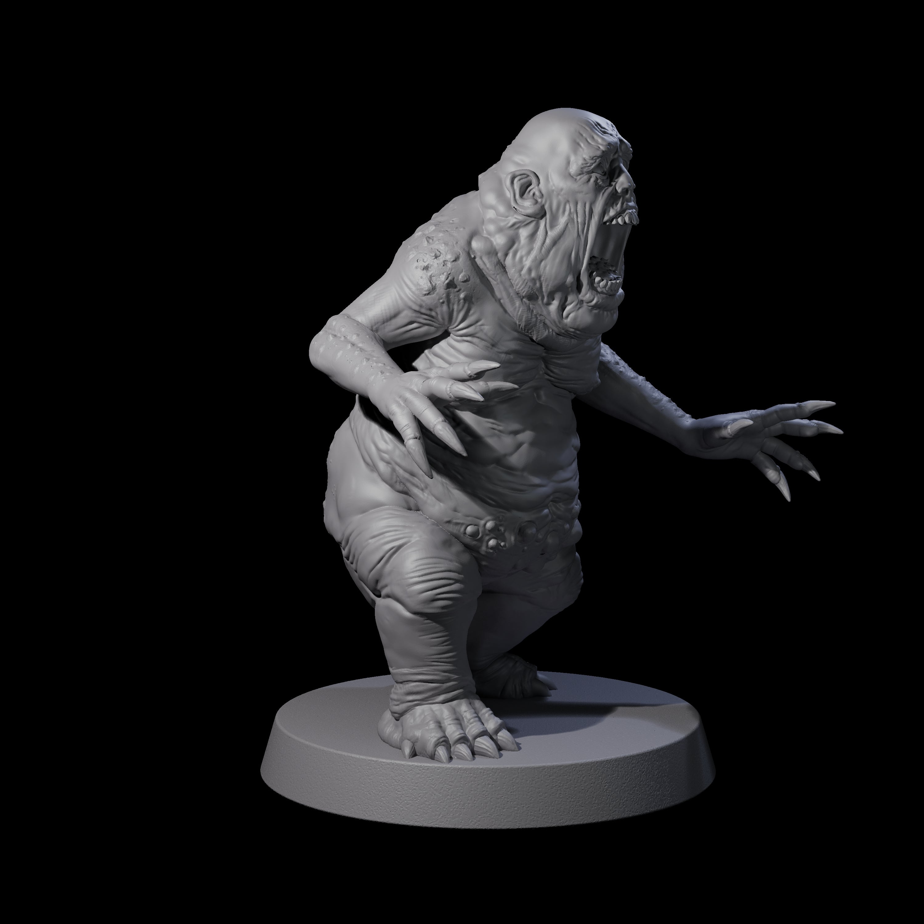 Five Screaming Manes Miniature for Dungeons and Dragons, Pathfinder or other TTRPGs