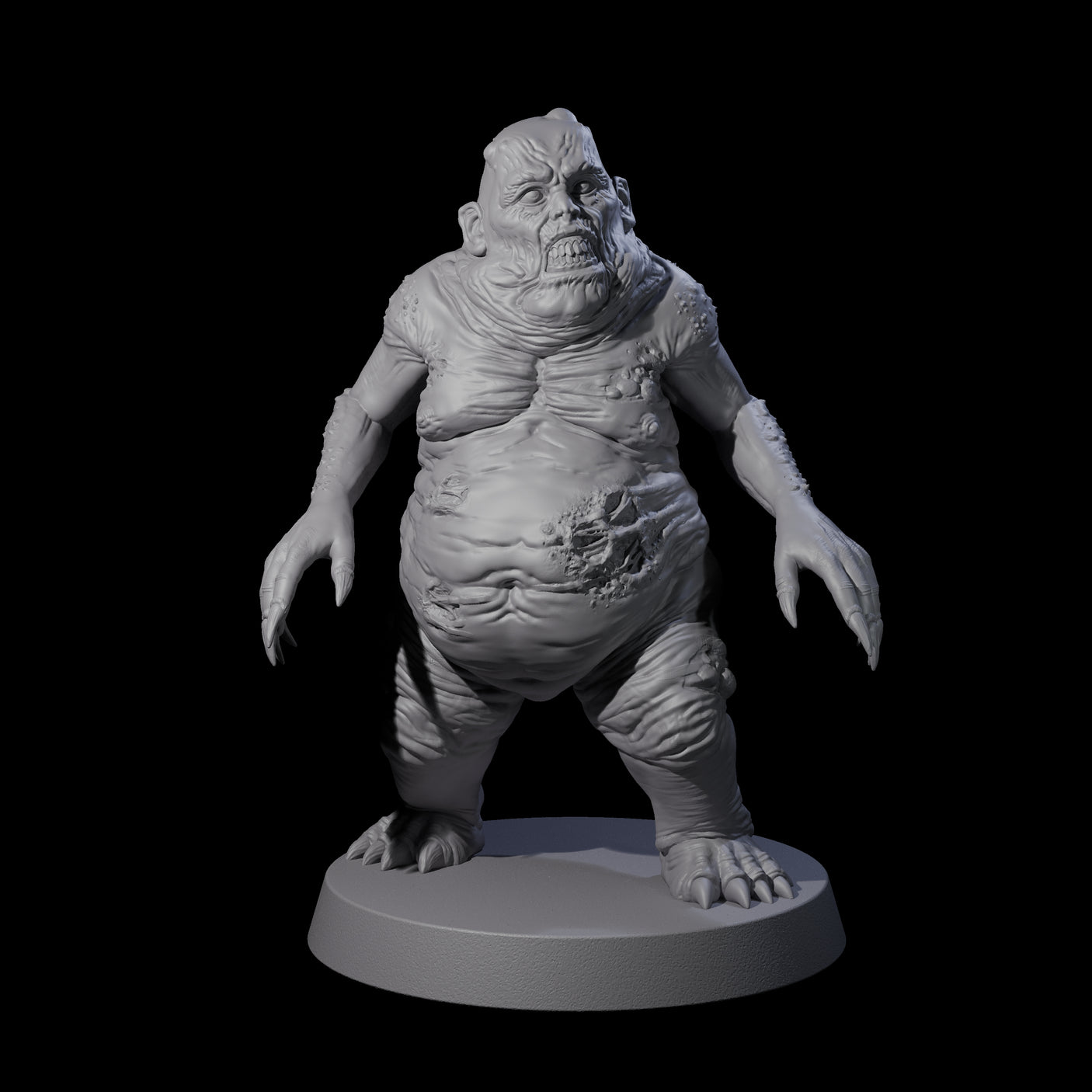 Five Screaming Manes Miniature for Dungeons and Dragons, Pathfinder or other TTRPGs