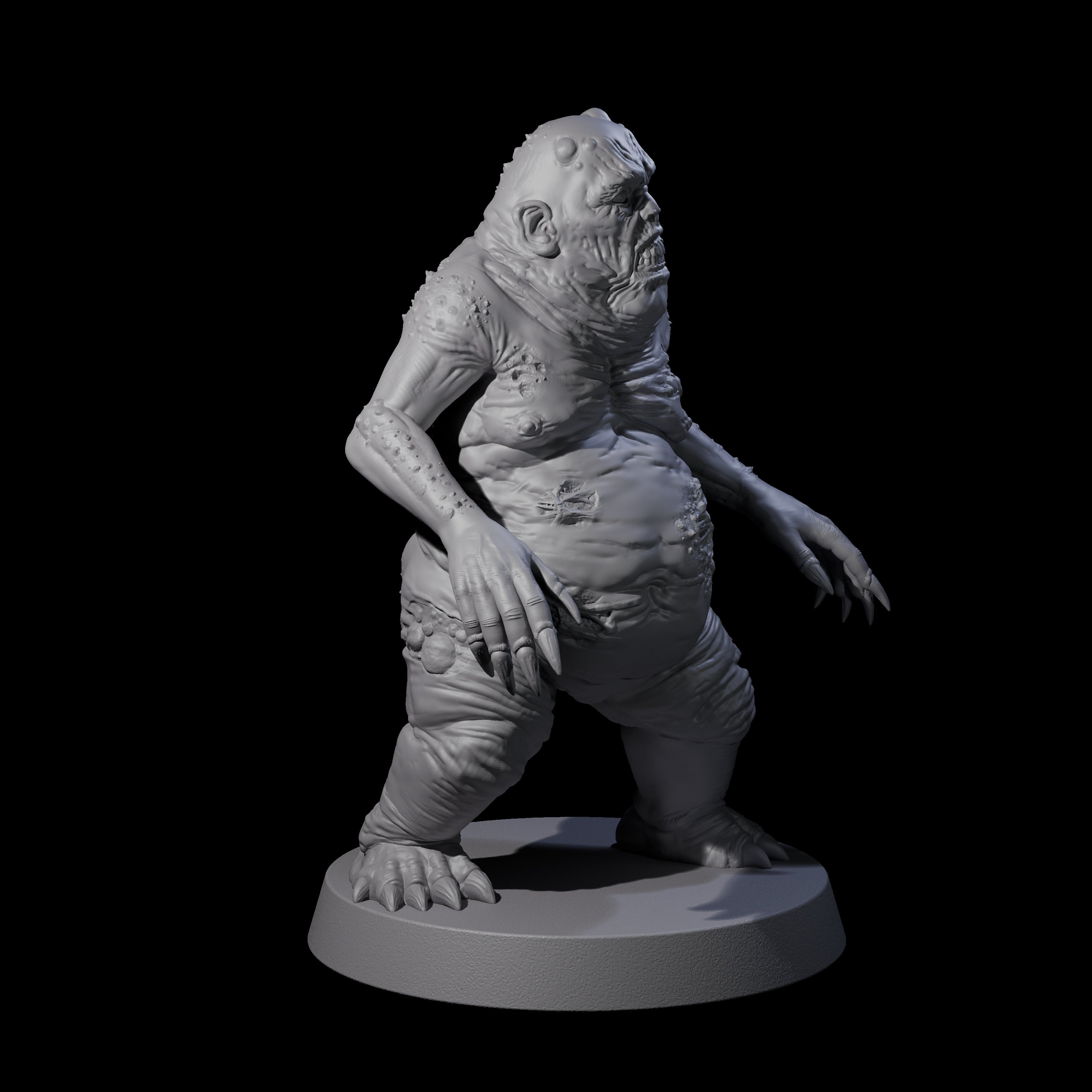 Five Screaming Manes Miniature for Dungeons and Dragons, Pathfinder or other TTRPGs