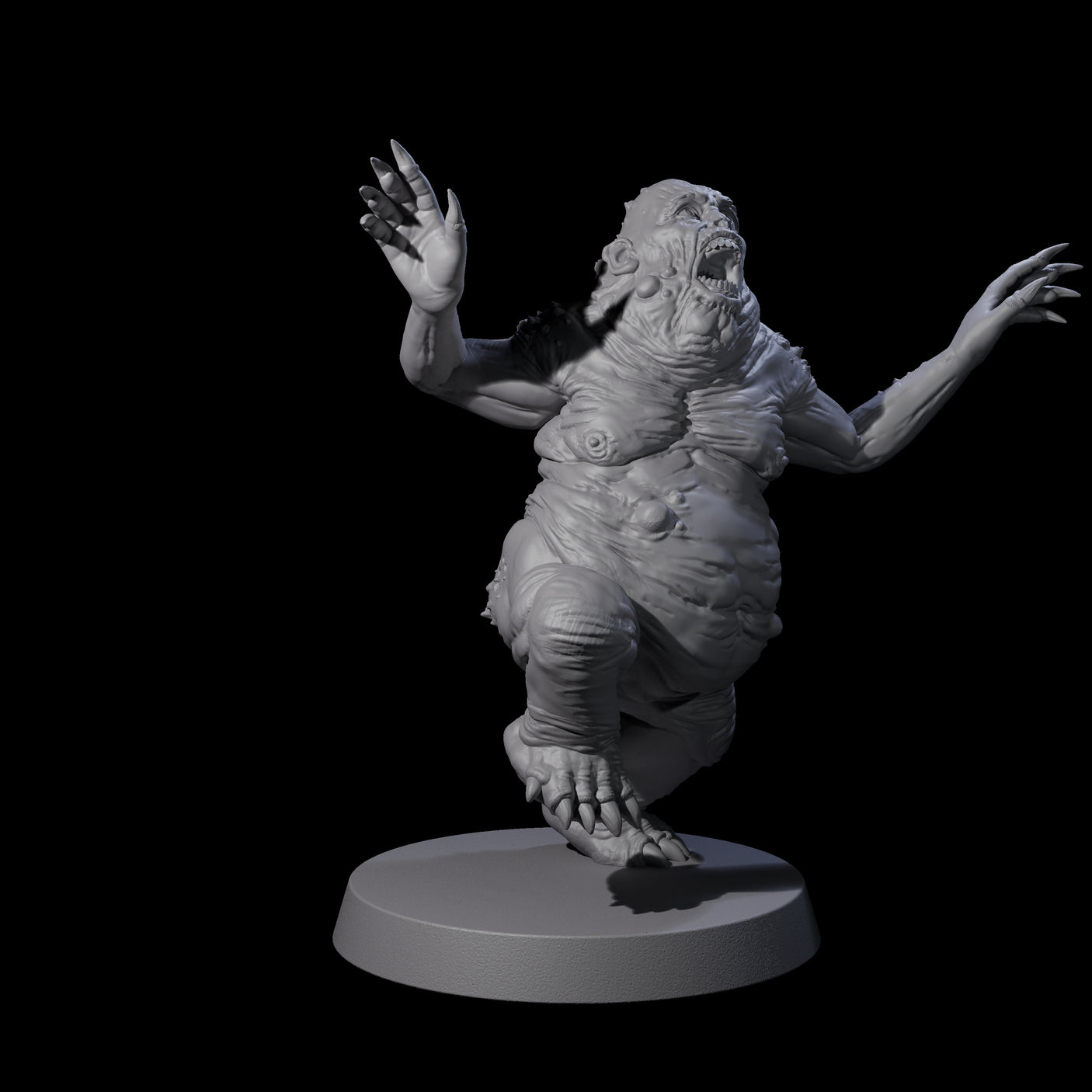 Five Screaming Manes Miniature for Dungeons and Dragons, Pathfinder or other TTRPGs