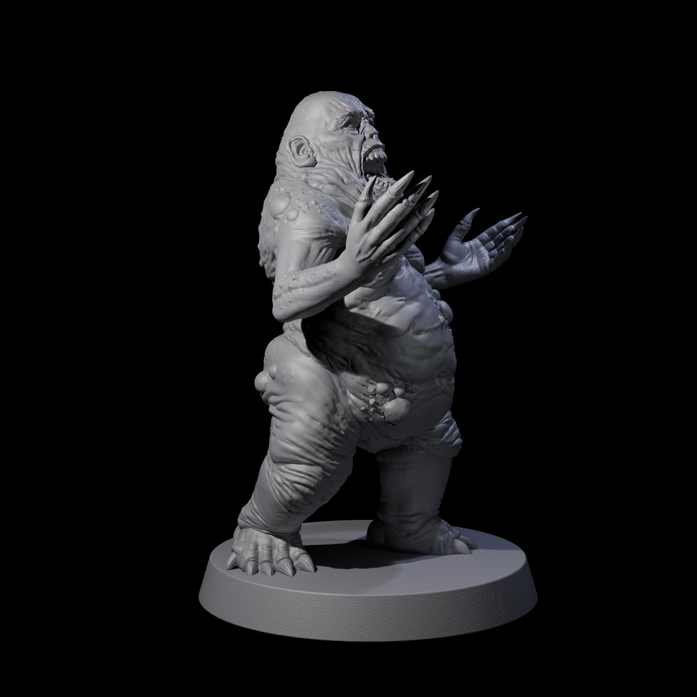 Five Screaming Manes Miniature for Dungeons and Dragons, Pathfinder or other TTRPGs