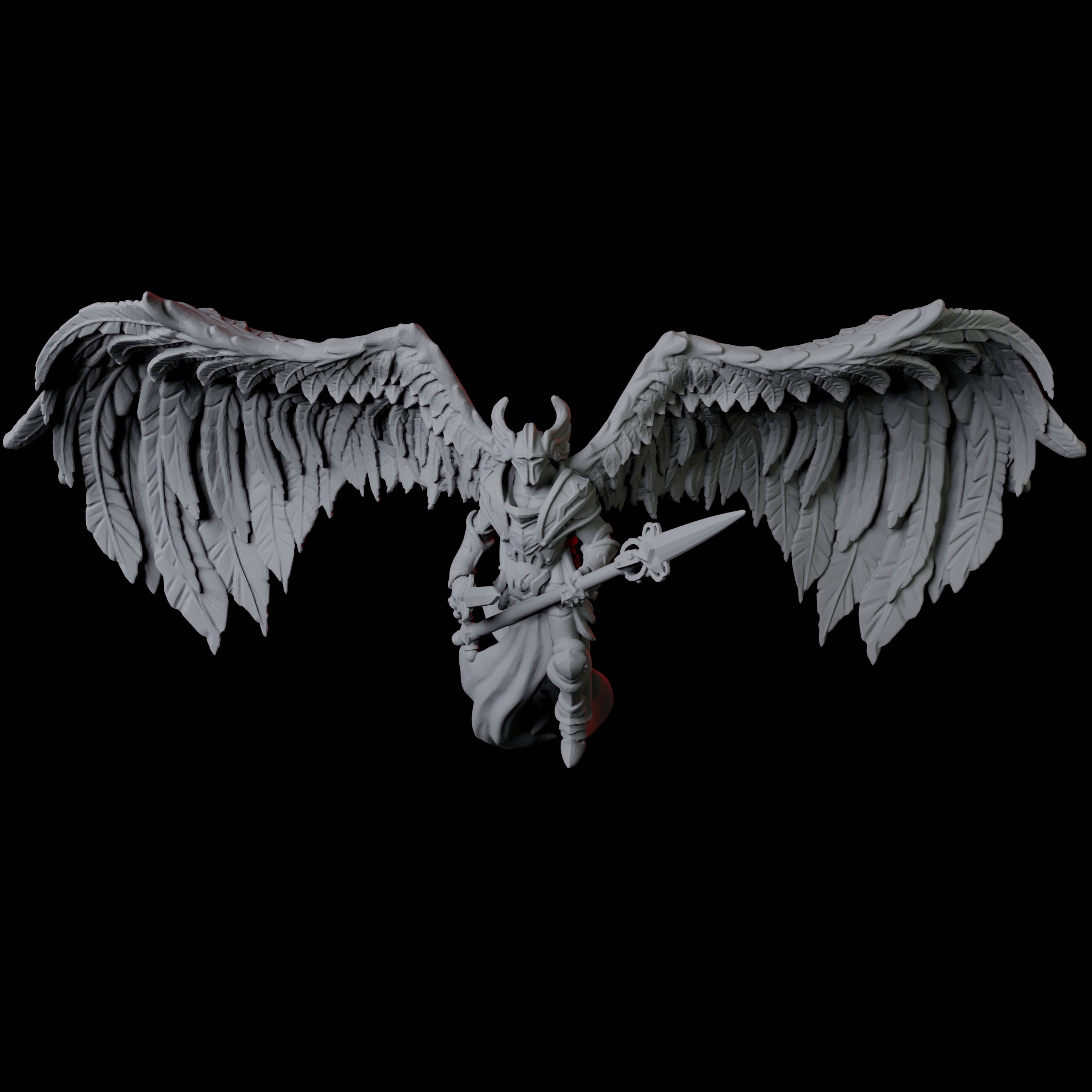 Five Solar Justicars Miniature for Dungeons and Dragons, Pathfinder or other TTRPGs