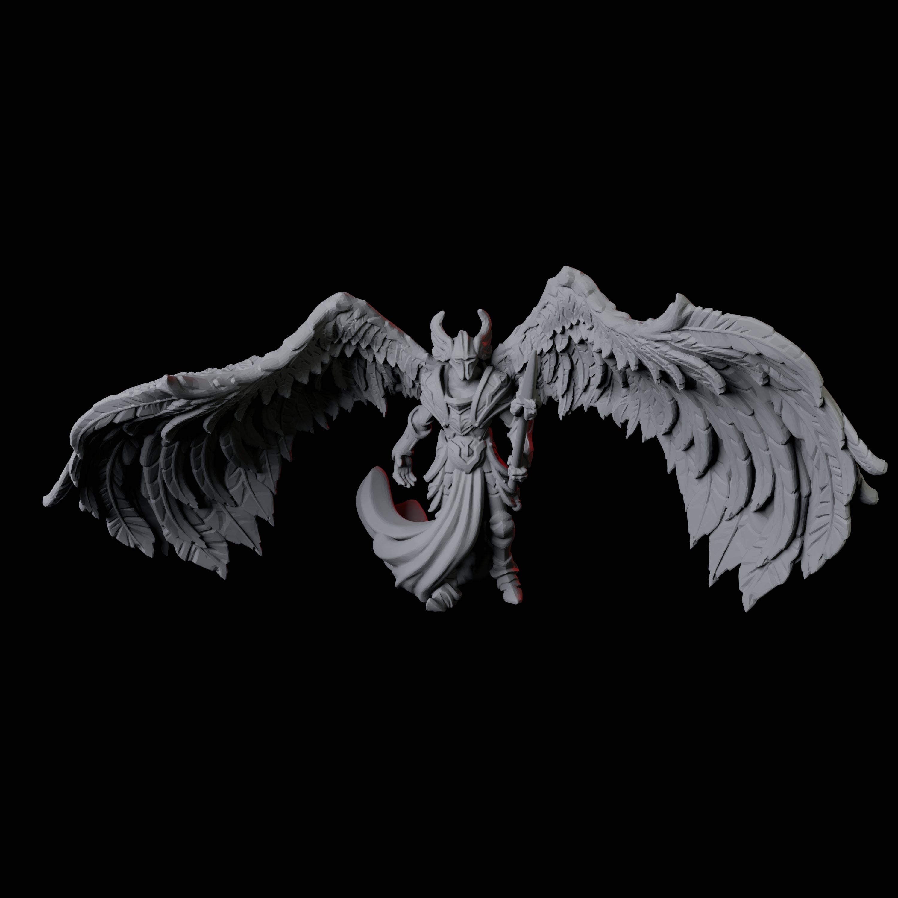 Five Solar Justicars Miniature for Dungeons and Dragons, Pathfinder or other TTRPGs