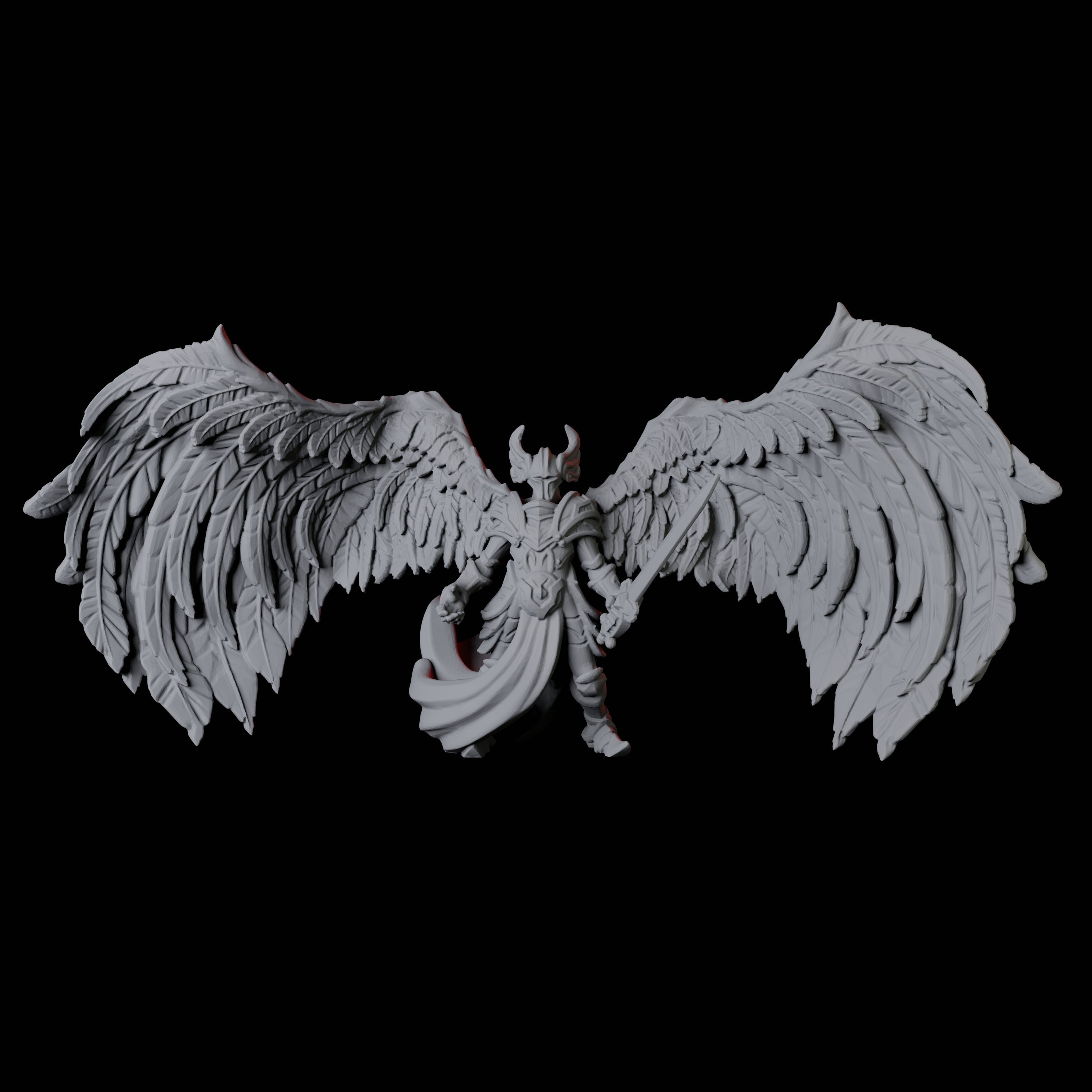 Five Solar Justicars Miniature for Dungeons and Dragons, Pathfinder or other TTRPGs