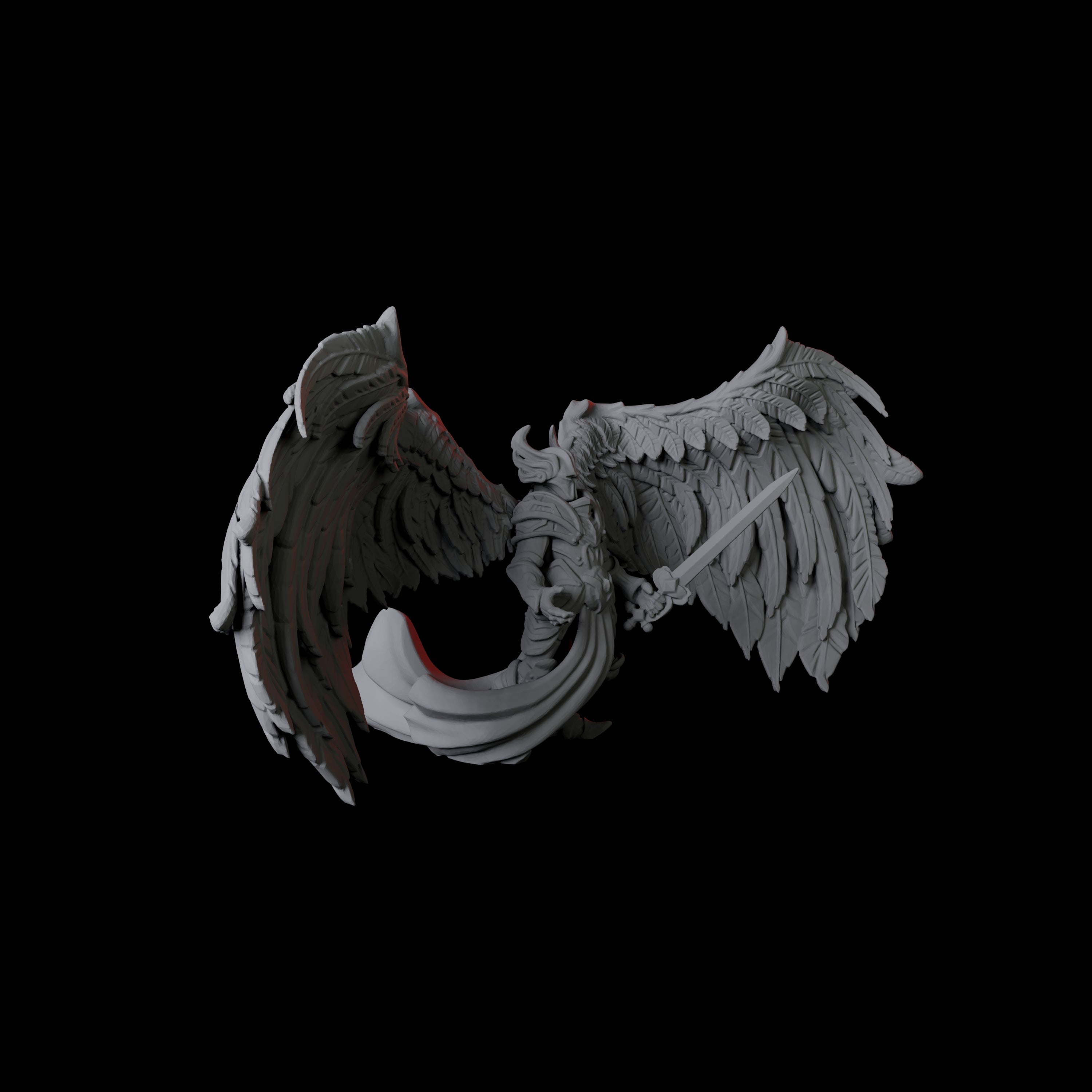 Five Solar Justicars Miniature for Dungeons and Dragons, Pathfinder or other TTRPGs