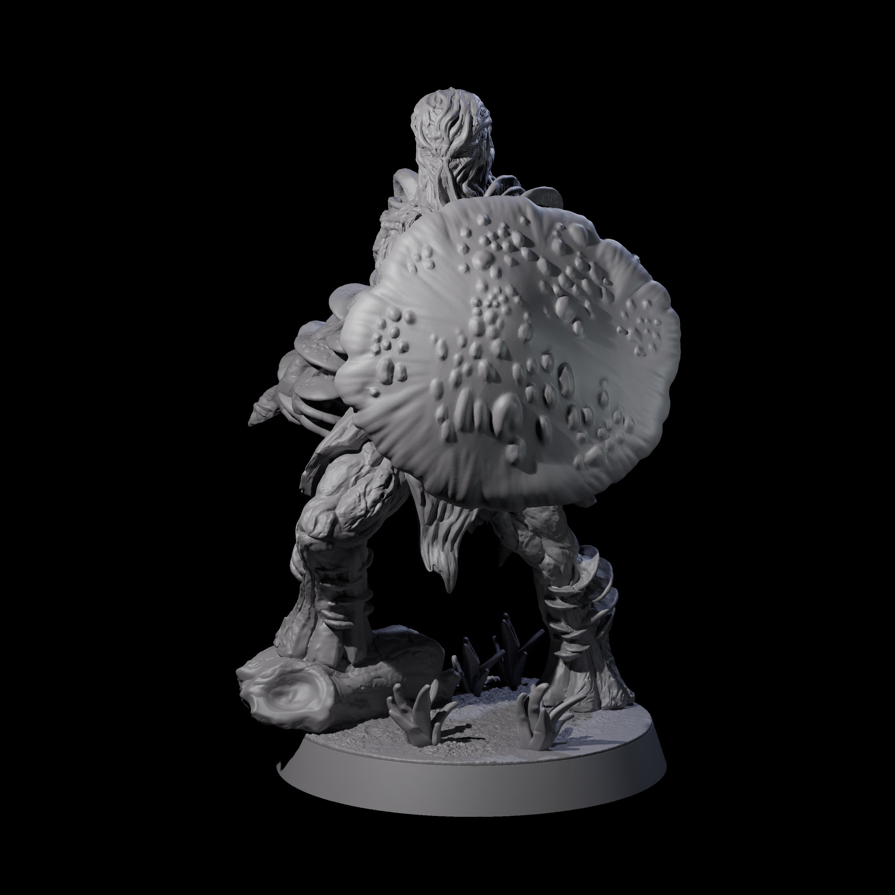 Five Spongy Myconid Warriors Miniature for Dungeons and Dragons, Pathfinder or other TTRPGs