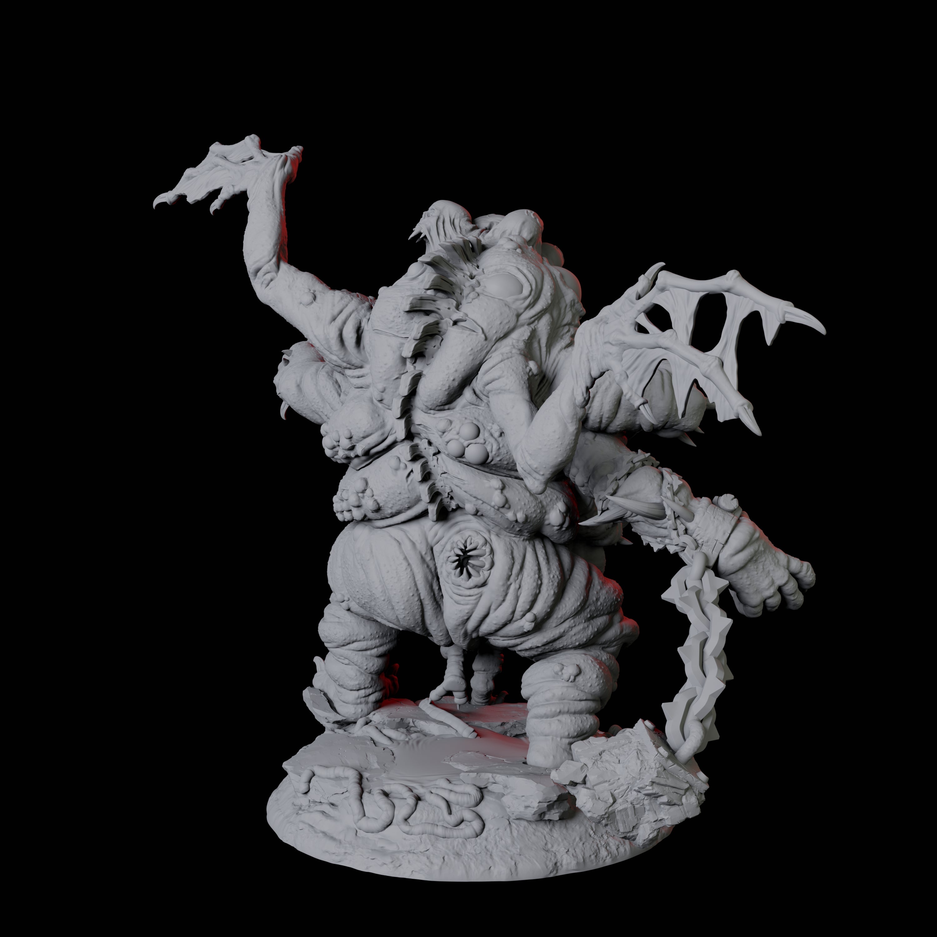 Fleshwarped Irnakurse A Miniature for Dungeons and Dragons, Pathfinder or other TTRPGs
