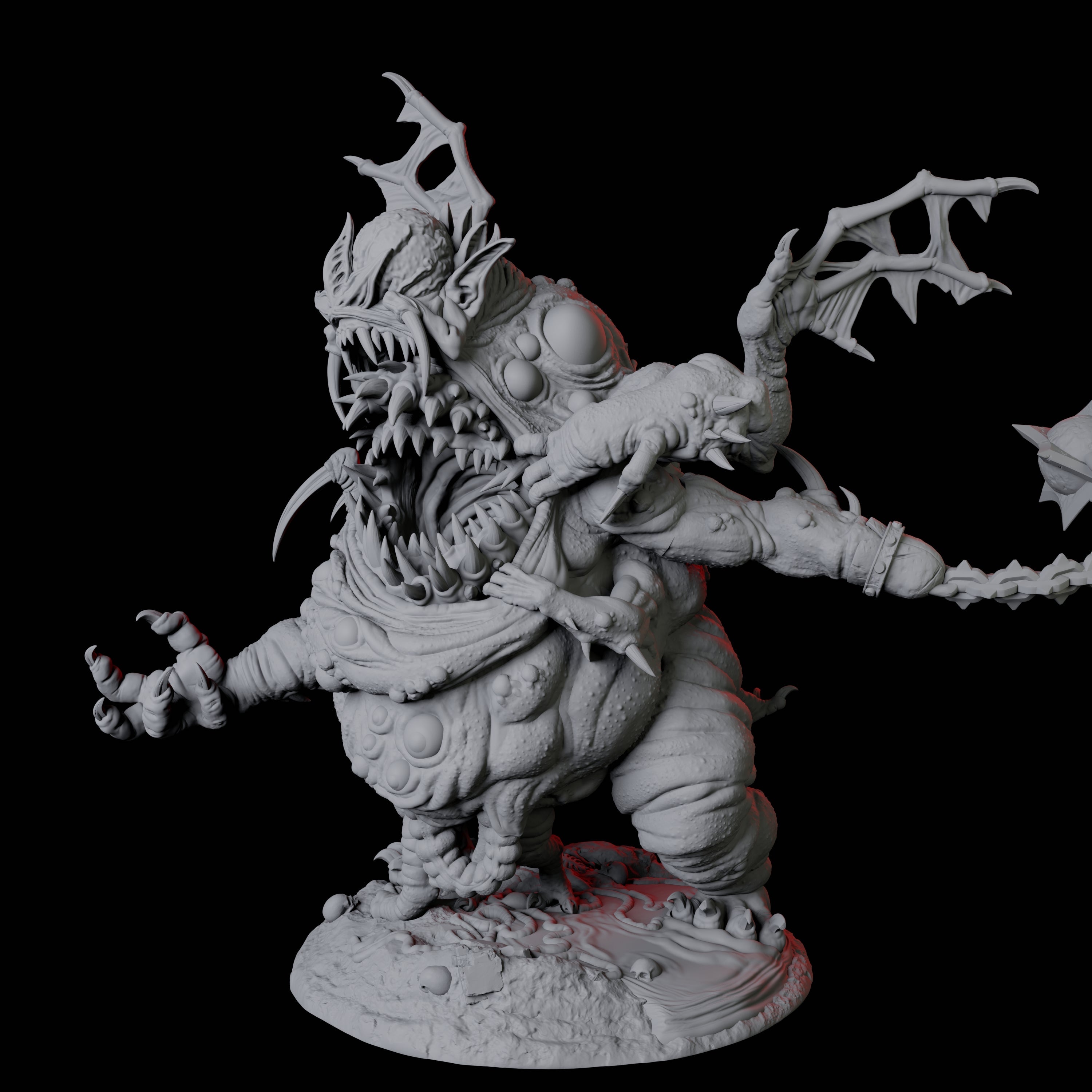 Fleshwarped Irnakurse B Miniature for Dungeons and Dragons, Pathfinder or other TTRPGs