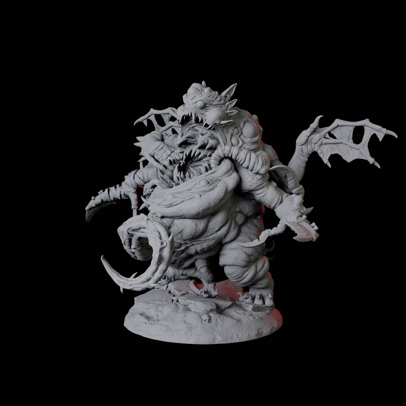 Fleshwarped Irnakurse C Miniature for Dungeons and Dragons, Pathfinder or other TTRPGs