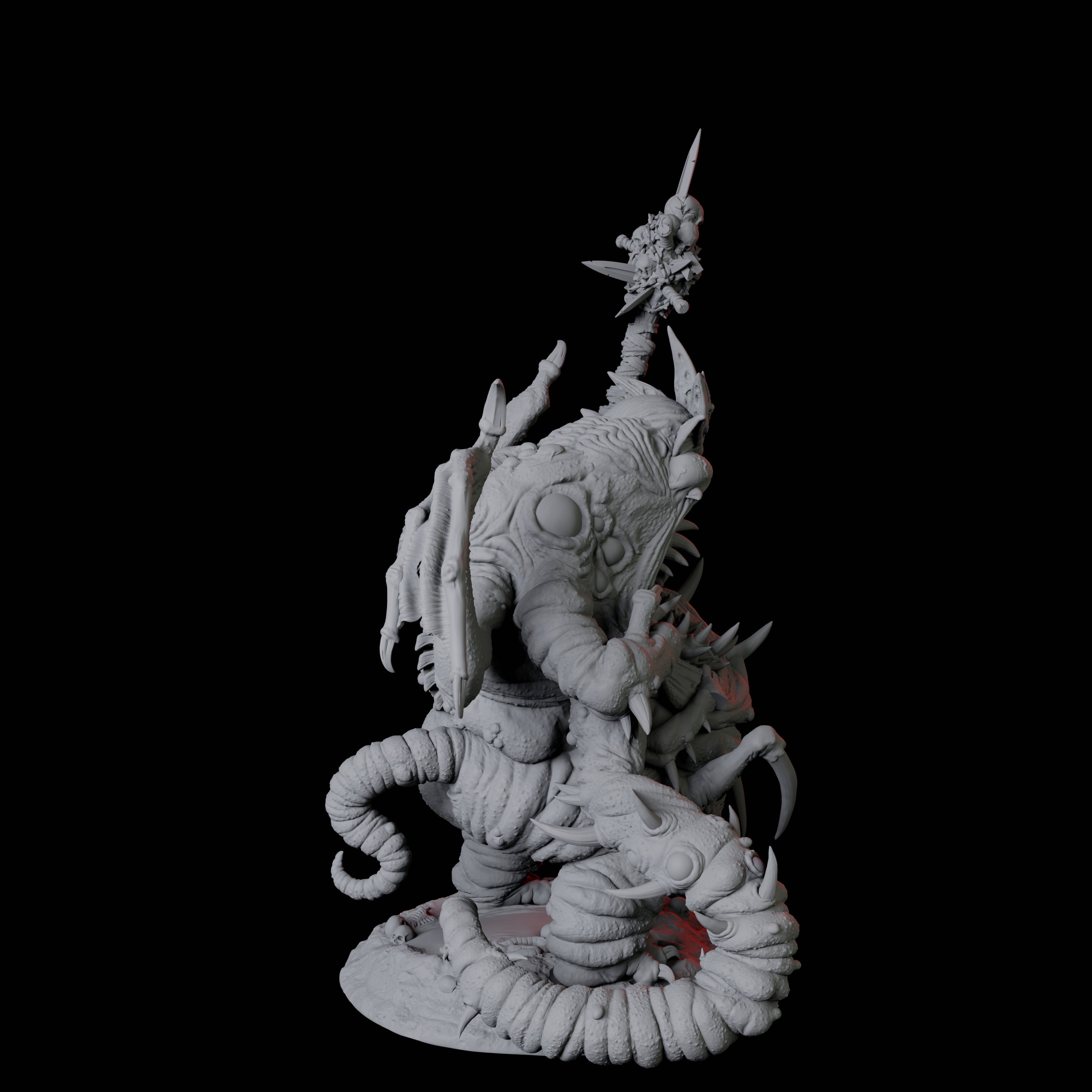 Fleshwarped Irnakurse D Miniature for Dungeons and Dragons, Pathfinder or other TTRPGs