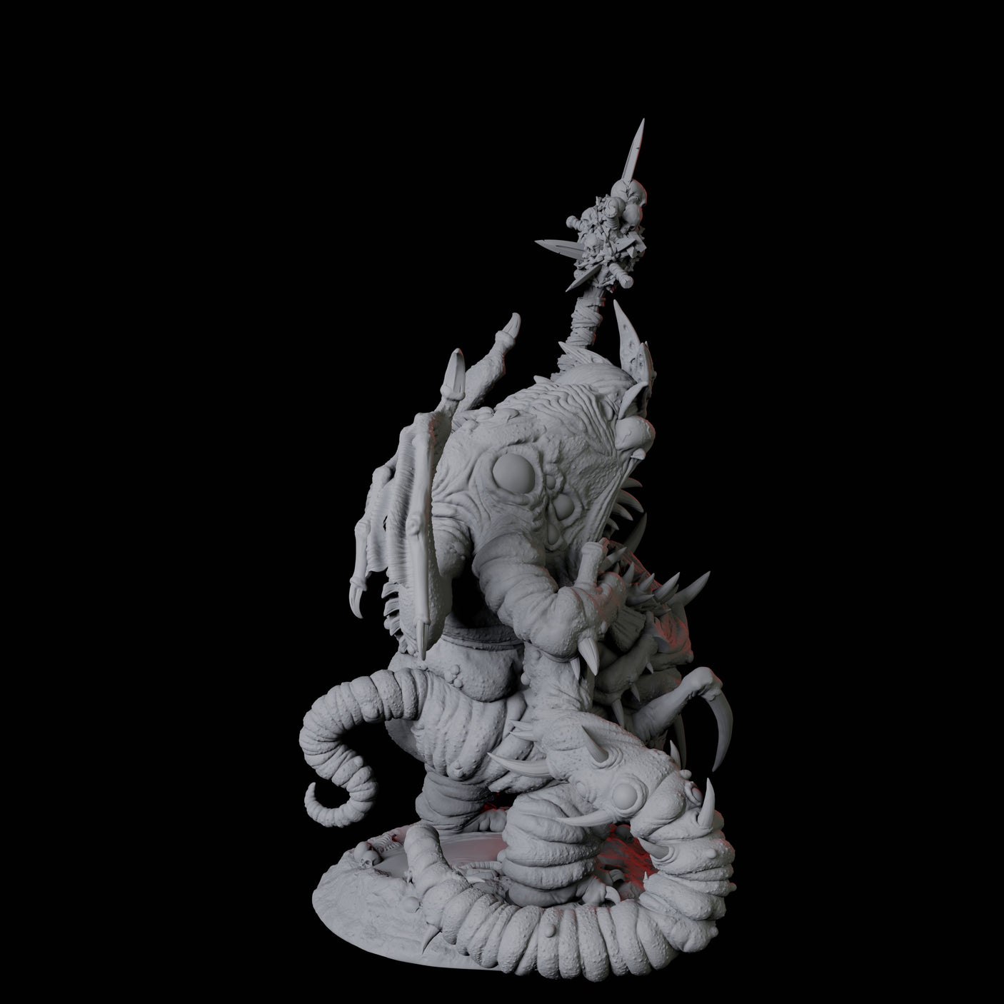 Fleshwarped Irnakurse D Miniature for Dungeons and Dragons, Pathfinder or other TTRPGs