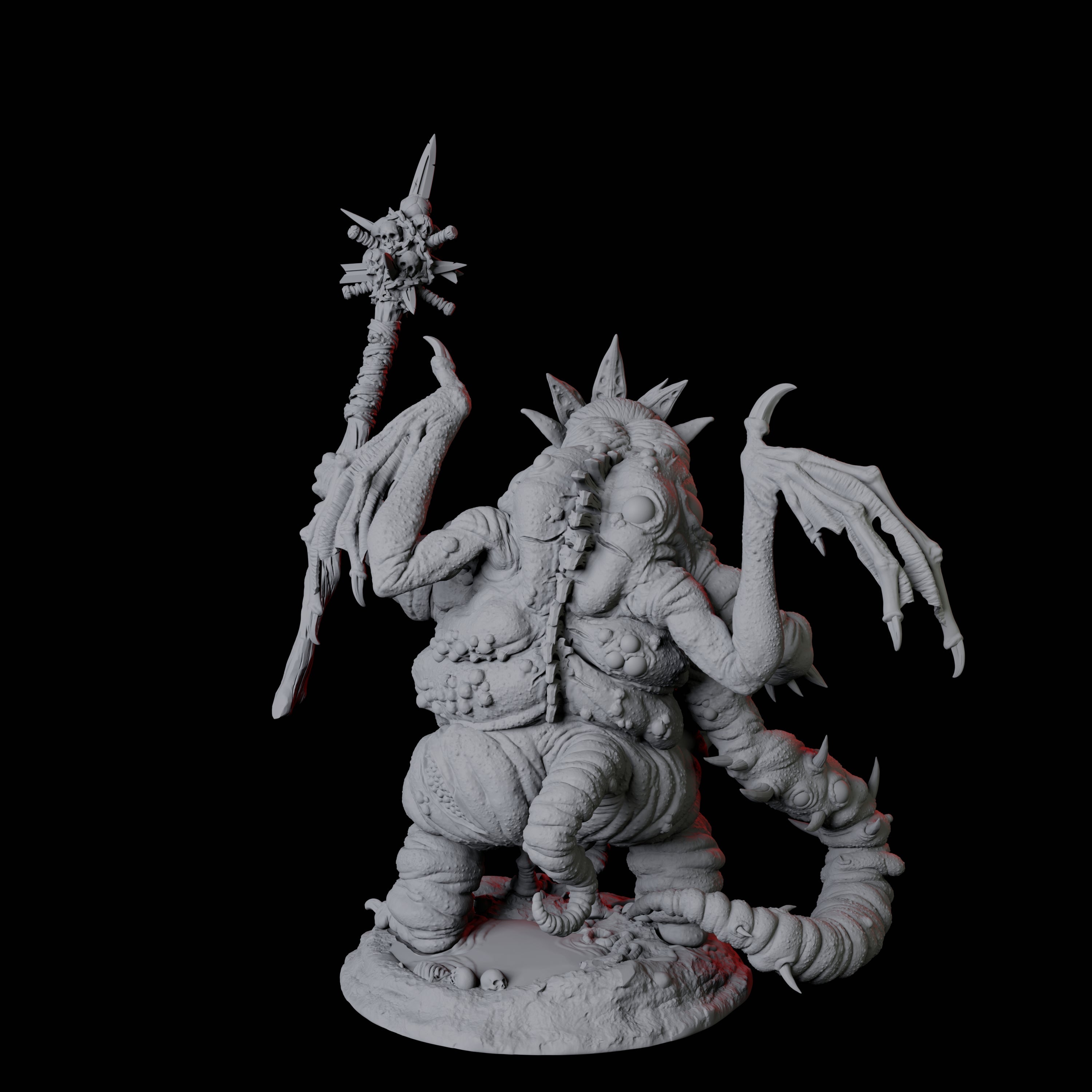 Fleshwarped Irnakurse D Miniature for Dungeons and Dragons, Pathfinder or other TTRPGs