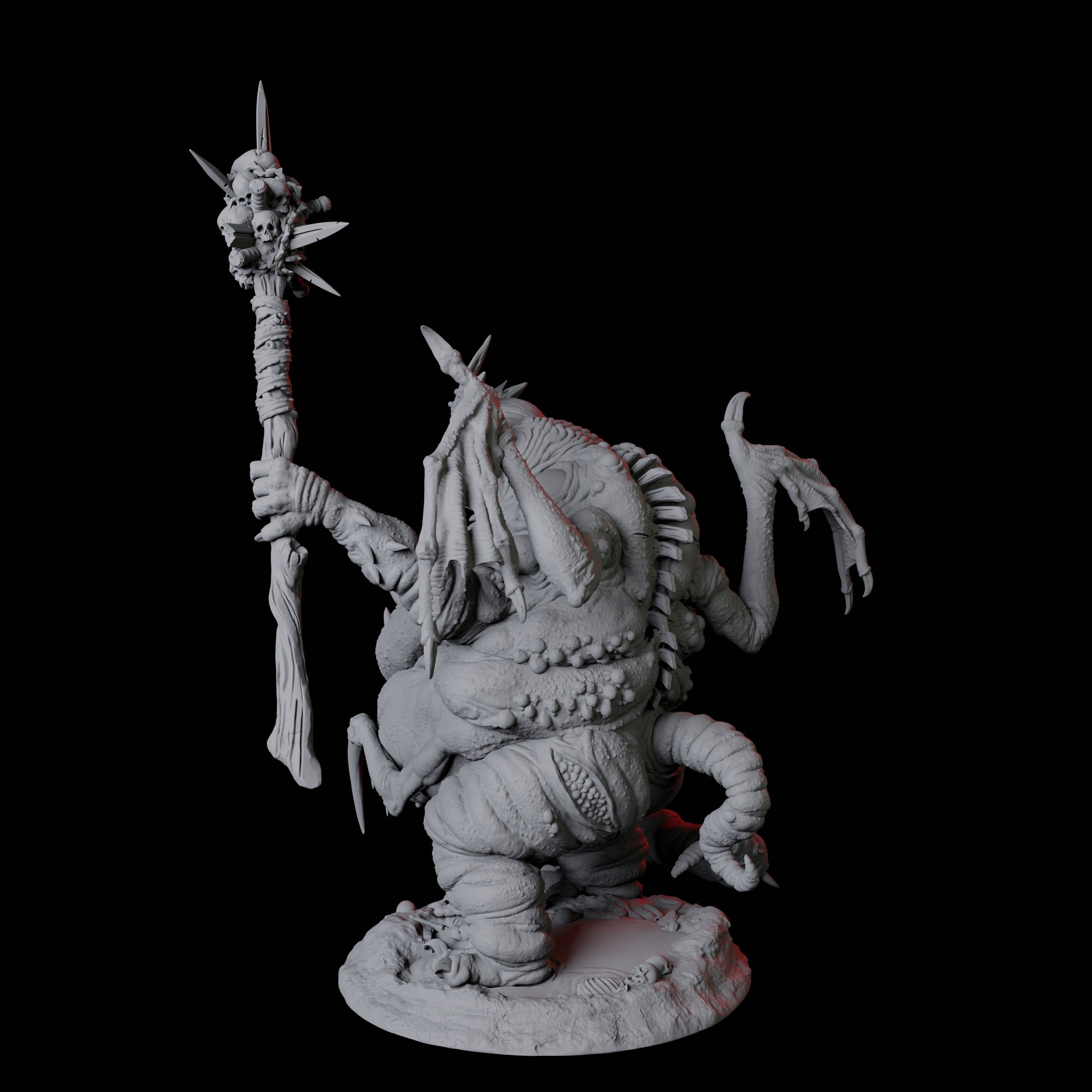 Fleshwarped Irnakurse D Miniature for Dungeons and Dragons, Pathfinder or other TTRPGs