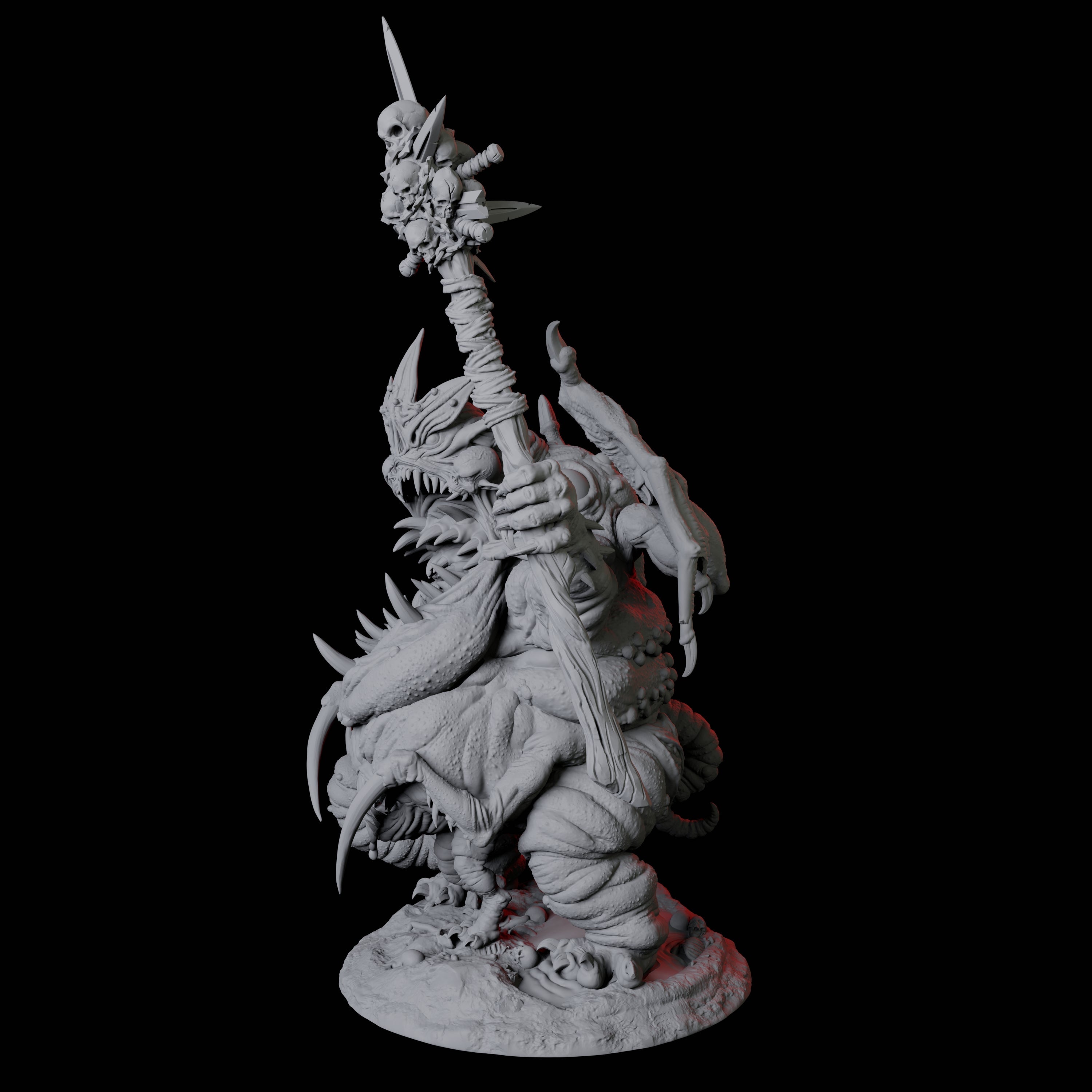 Fleshwarped Irnakurse D Miniature for Dungeons and Dragons, Pathfinder or other TTRPGs