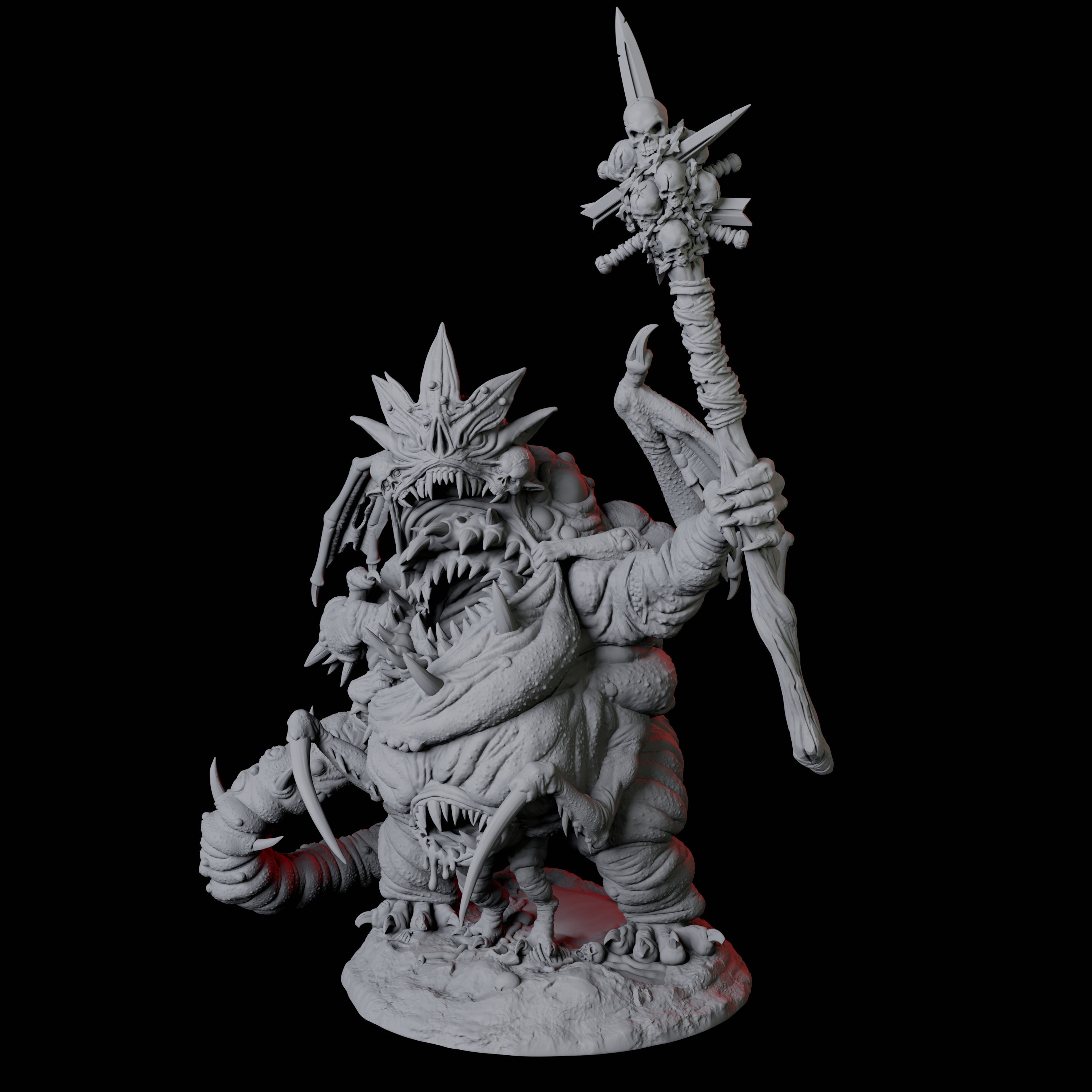 Fleshwarped Irnakurse D Miniature for Dungeons and Dragons, Pathfinder or other TTRPGs