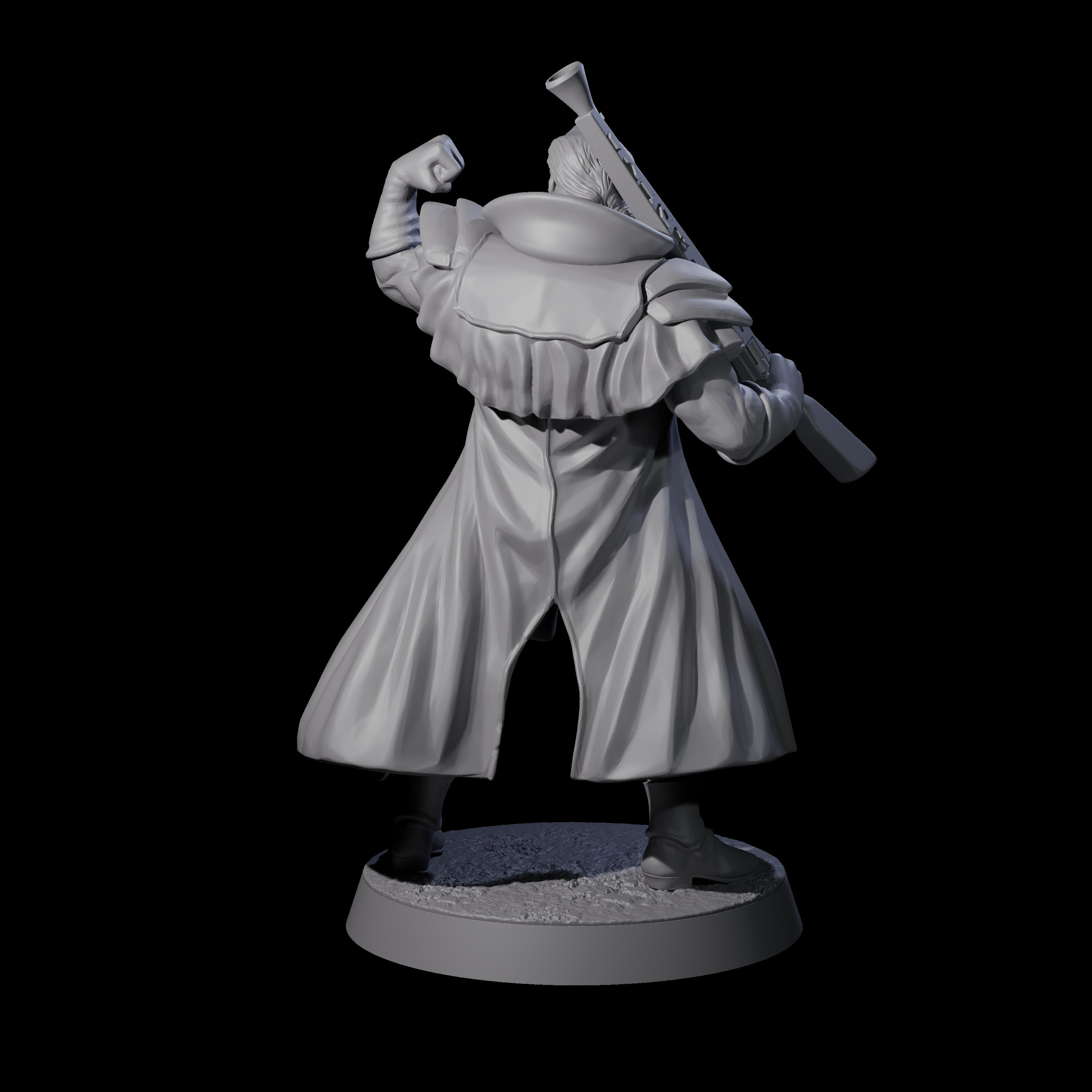 Flexing Huntmaster Miniature for Dungeons and Dragons, Pathfinder or other TTRPGs