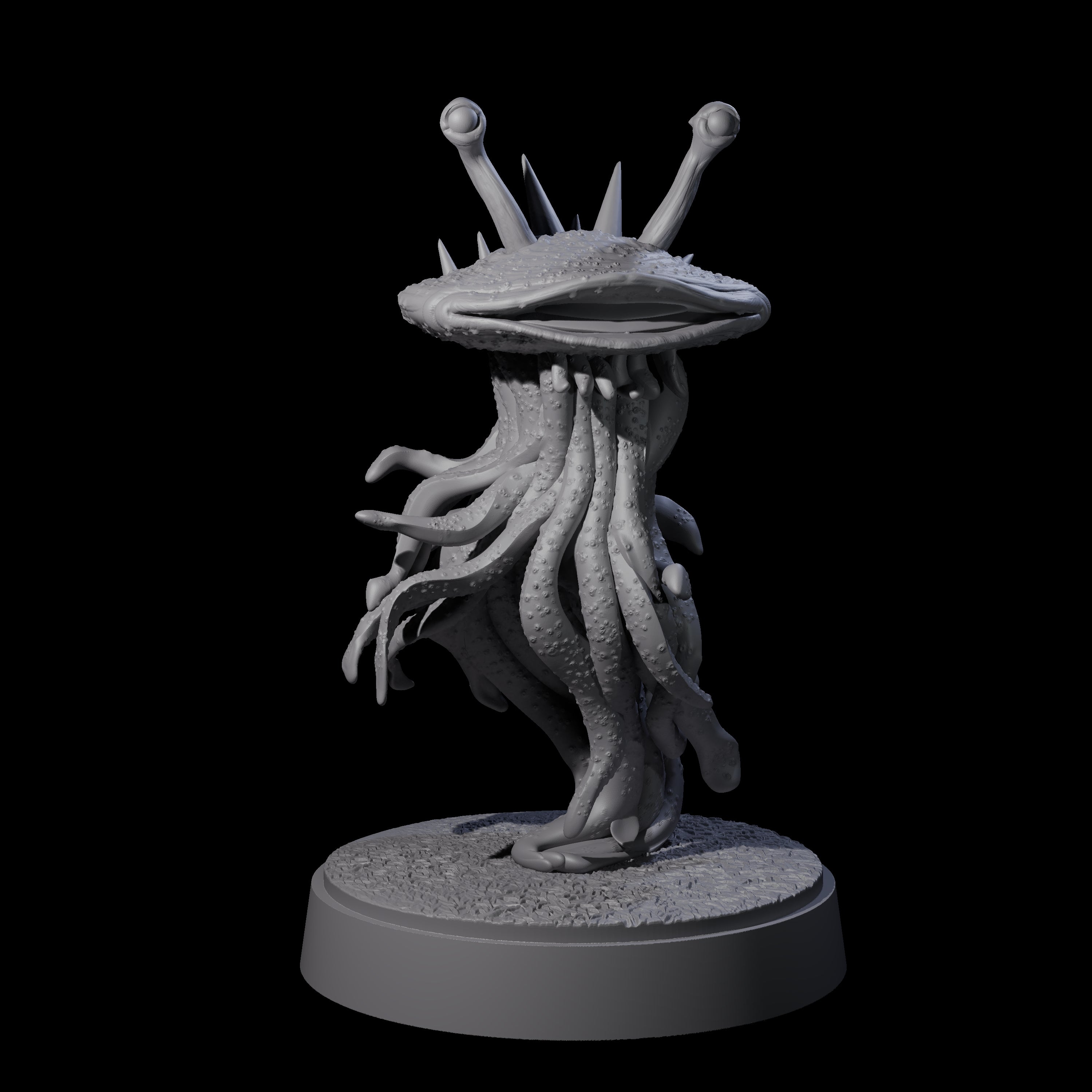 Floating Flumph Miniature for Dungeons and Dragons, Pathfinder or other TTRPGs