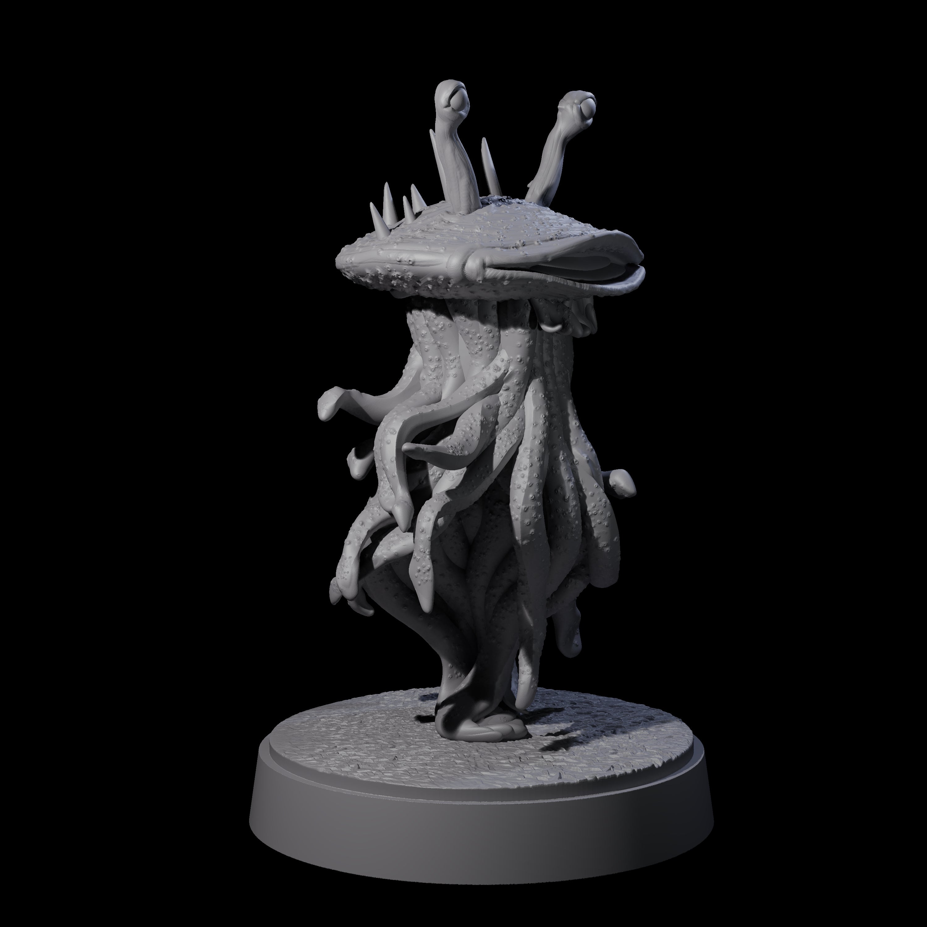 Floating Flumph Miniature for Dungeons and Dragons, Pathfinder or other TTRPGs