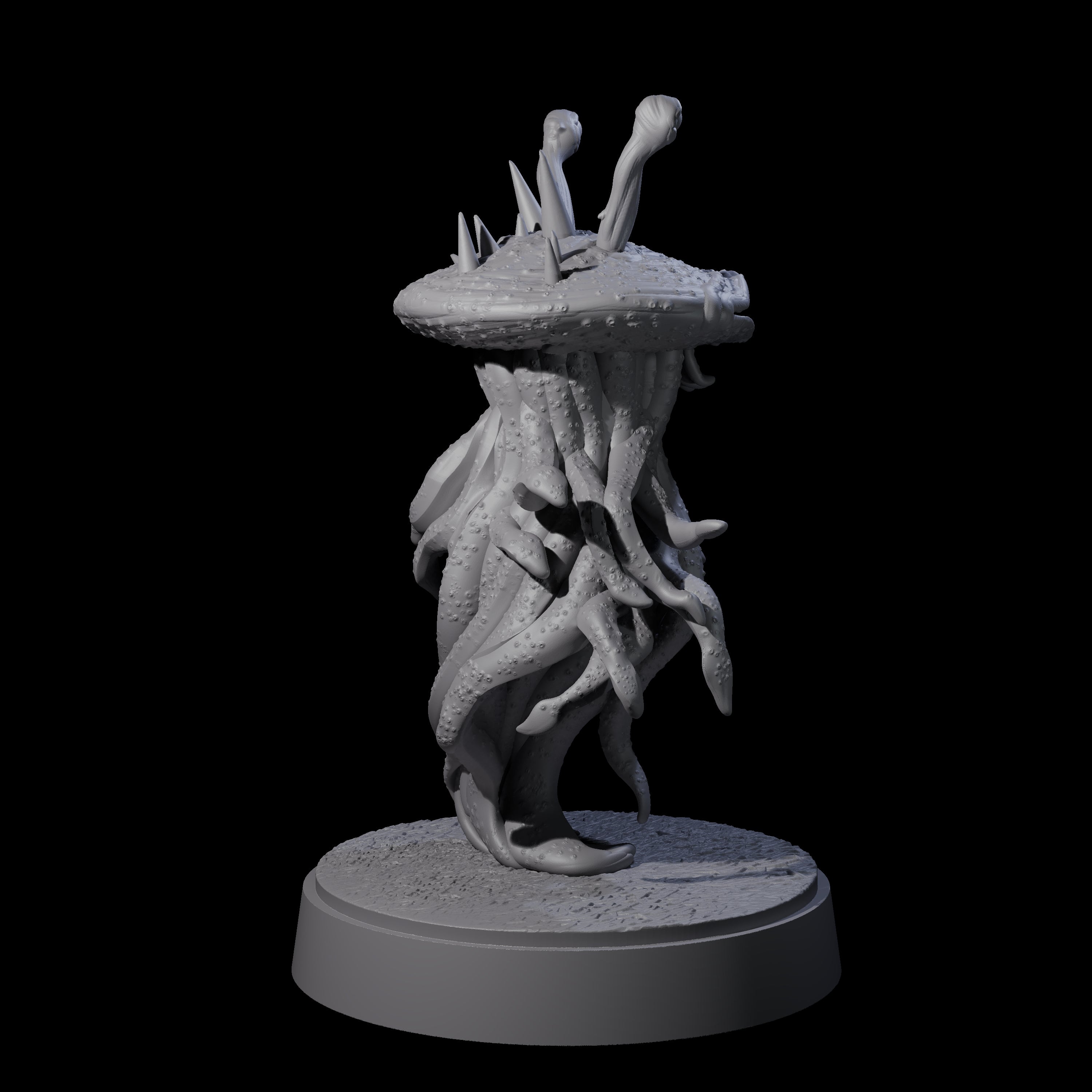 Floating Flumph Miniature for Dungeons and Dragons, Pathfinder or other TTRPGs