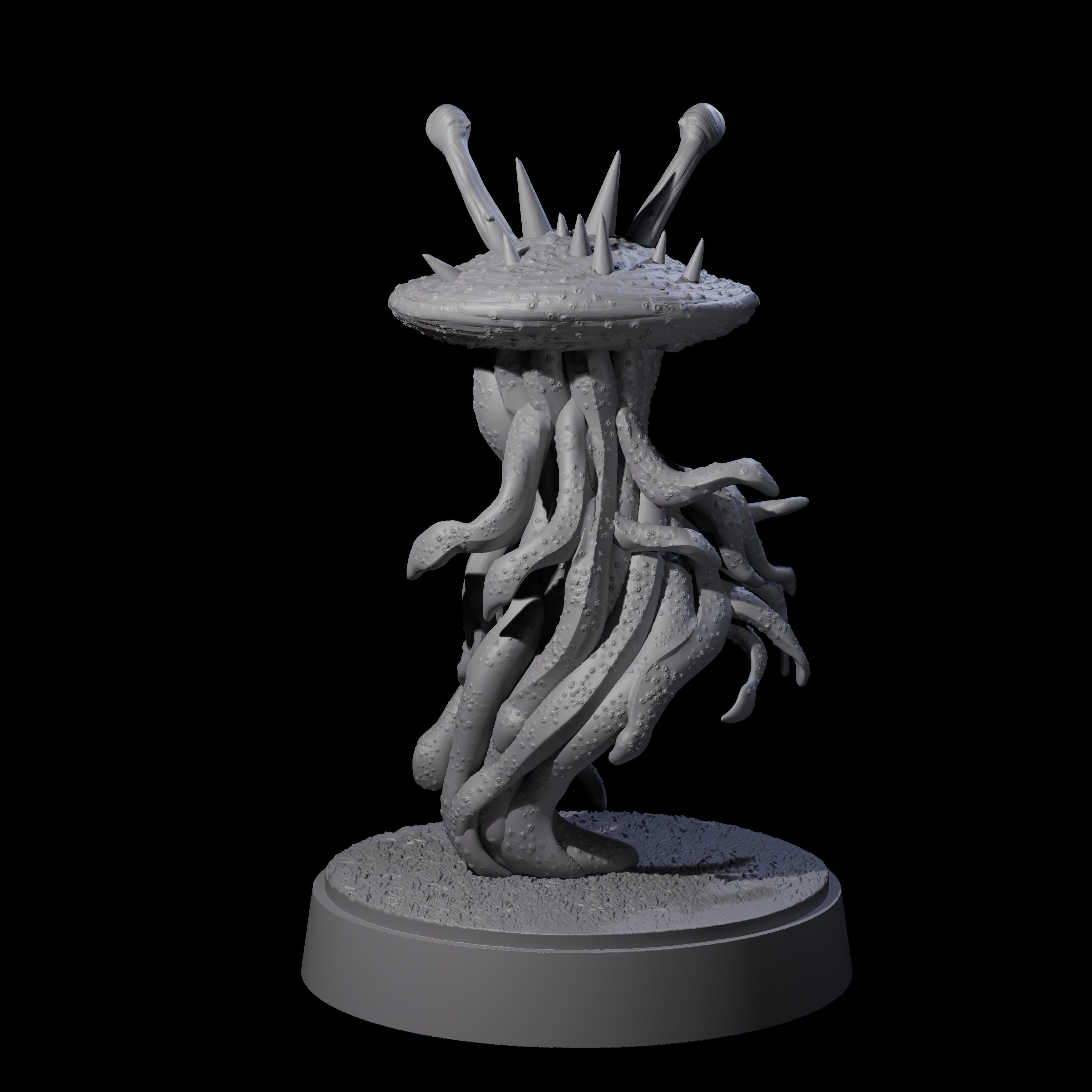 Floating Flumph Miniature for Dungeons and Dragons, Pathfinder or other TTRPGs
