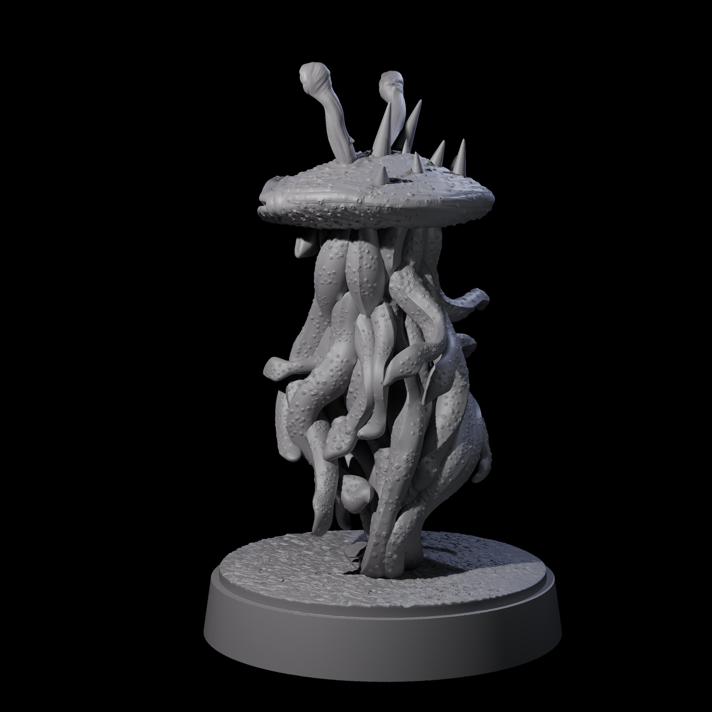 Floating Flumph Miniature for Dungeons and Dragons, Pathfinder or other TTRPGs