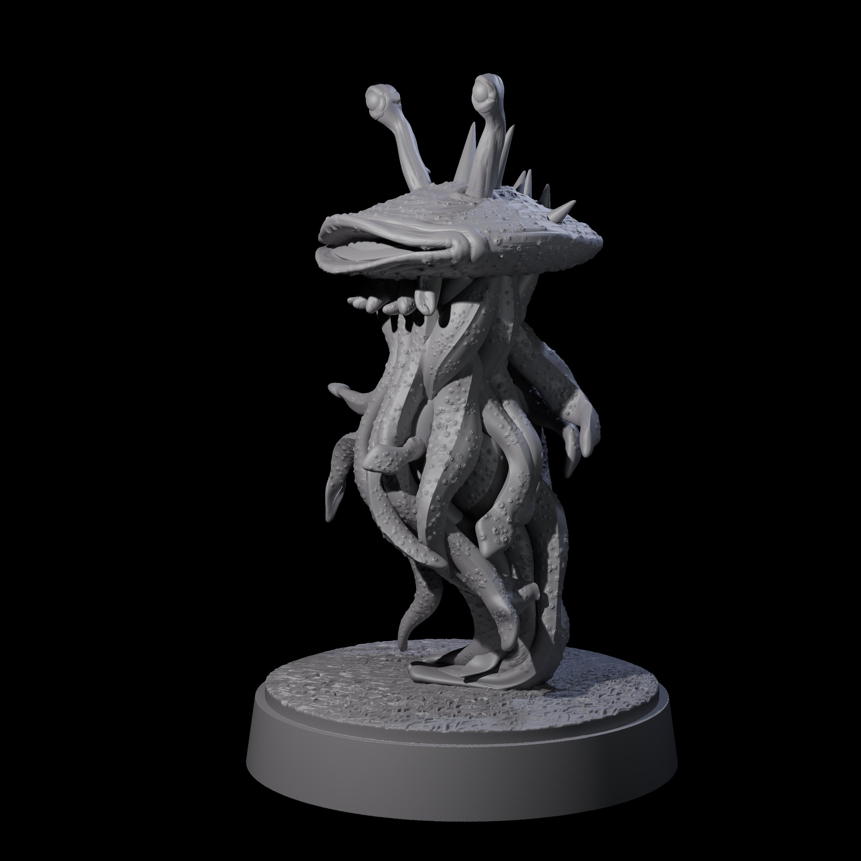 Floating Flumph Miniature for Dungeons and Dragons, Pathfinder or other TTRPGs